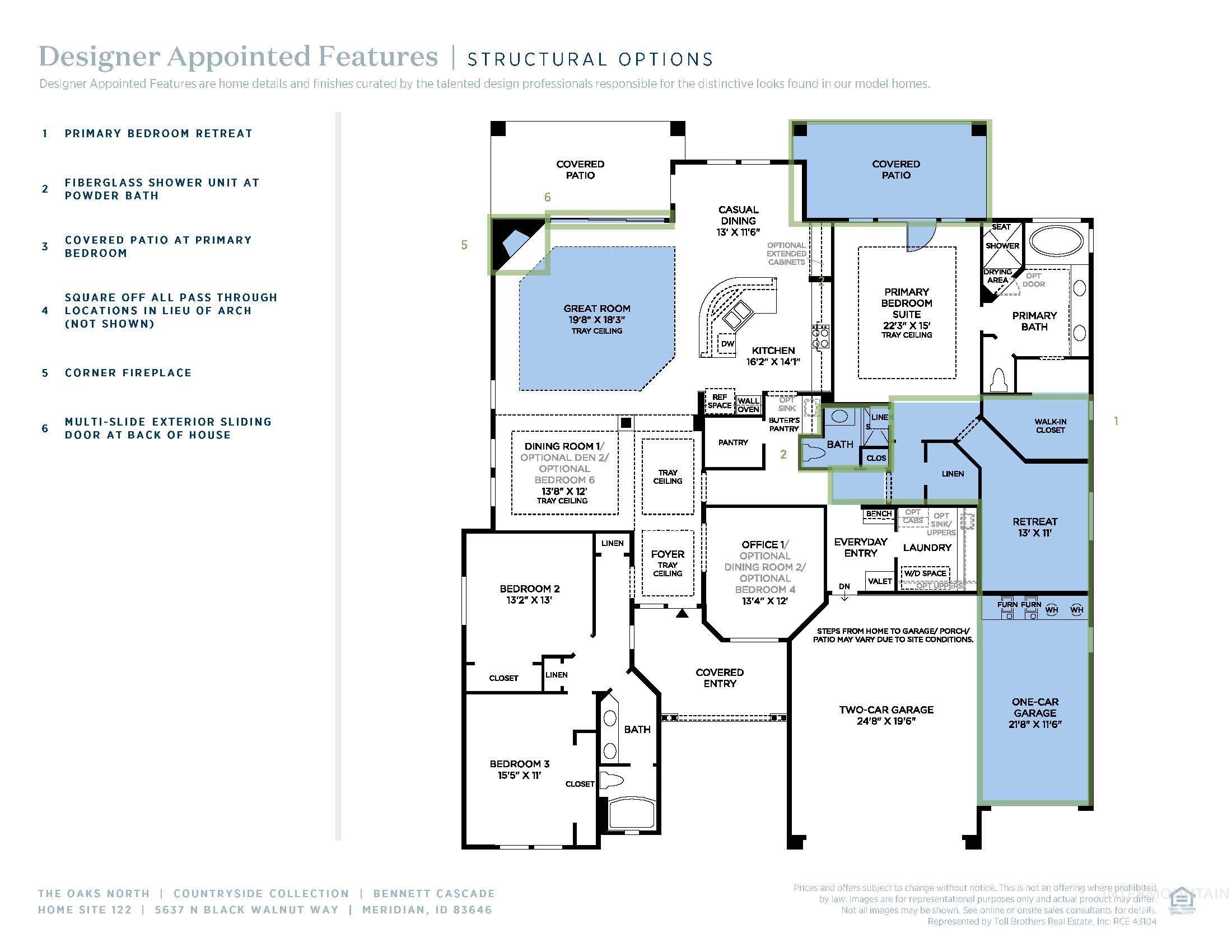 5637 N Black Walnut Way, Meridian, Idaho 83646, 3 Bedrooms Bedrooms, ,3 BathroomsBathrooms,Residential,For Sale,5637 N Black Walnut Way,98861712