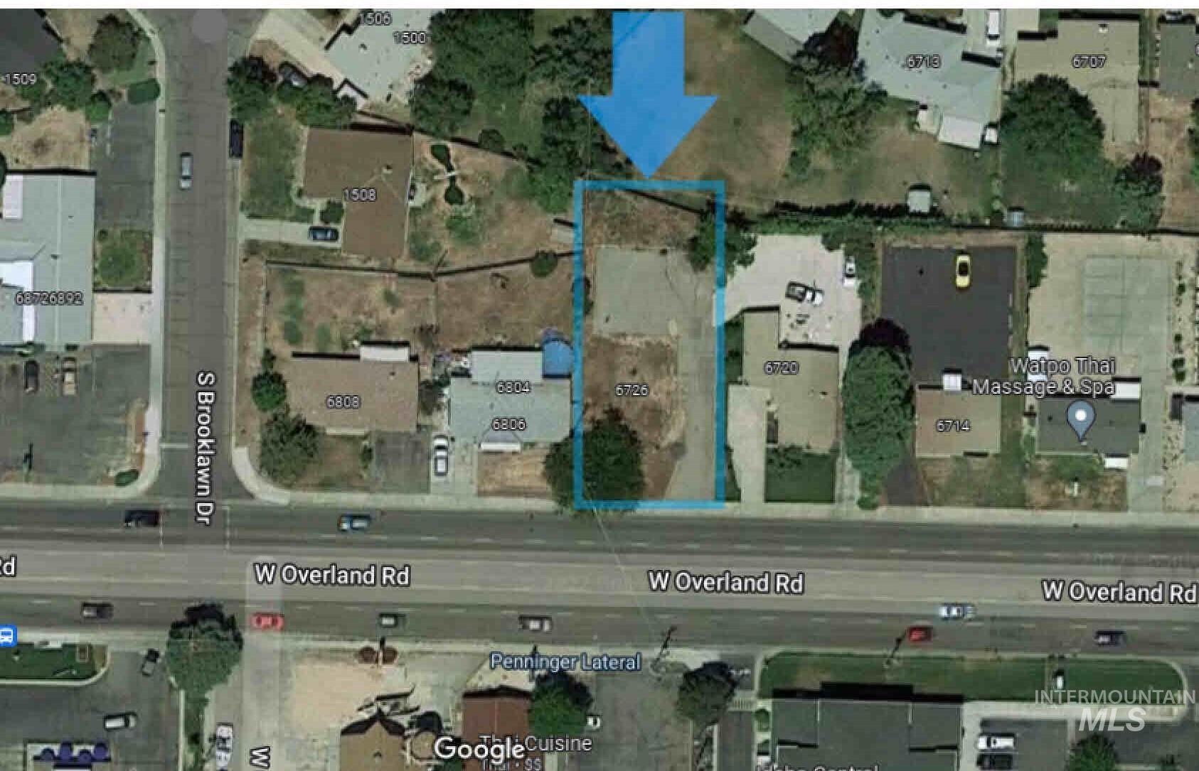 6726 W Overland, Boise, Idaho 83706, ,Land,For Sale,6726 W Overland,98865238