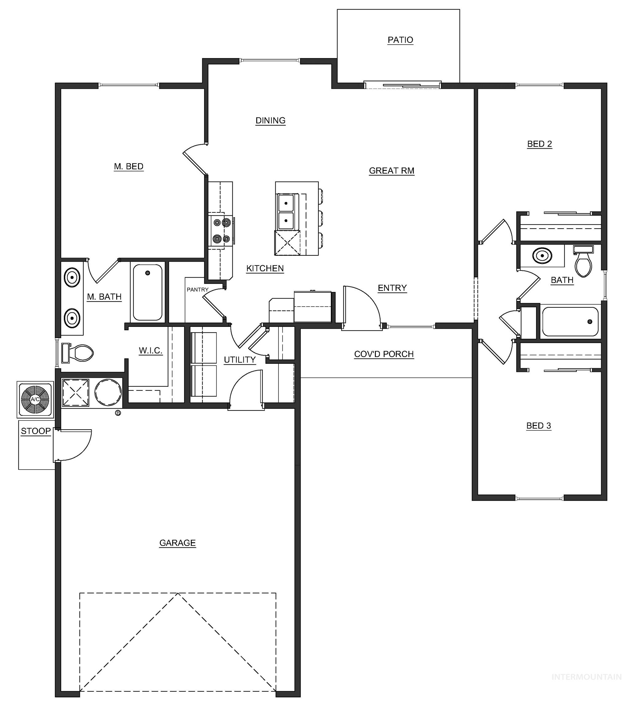 18482 White Rose Pl., Caldwell, Idaho 83605, 3 Bedrooms Bedrooms, ,2 BathroomsBathrooms,Residential,For Sale,18482 White Rose Pl.,98866933