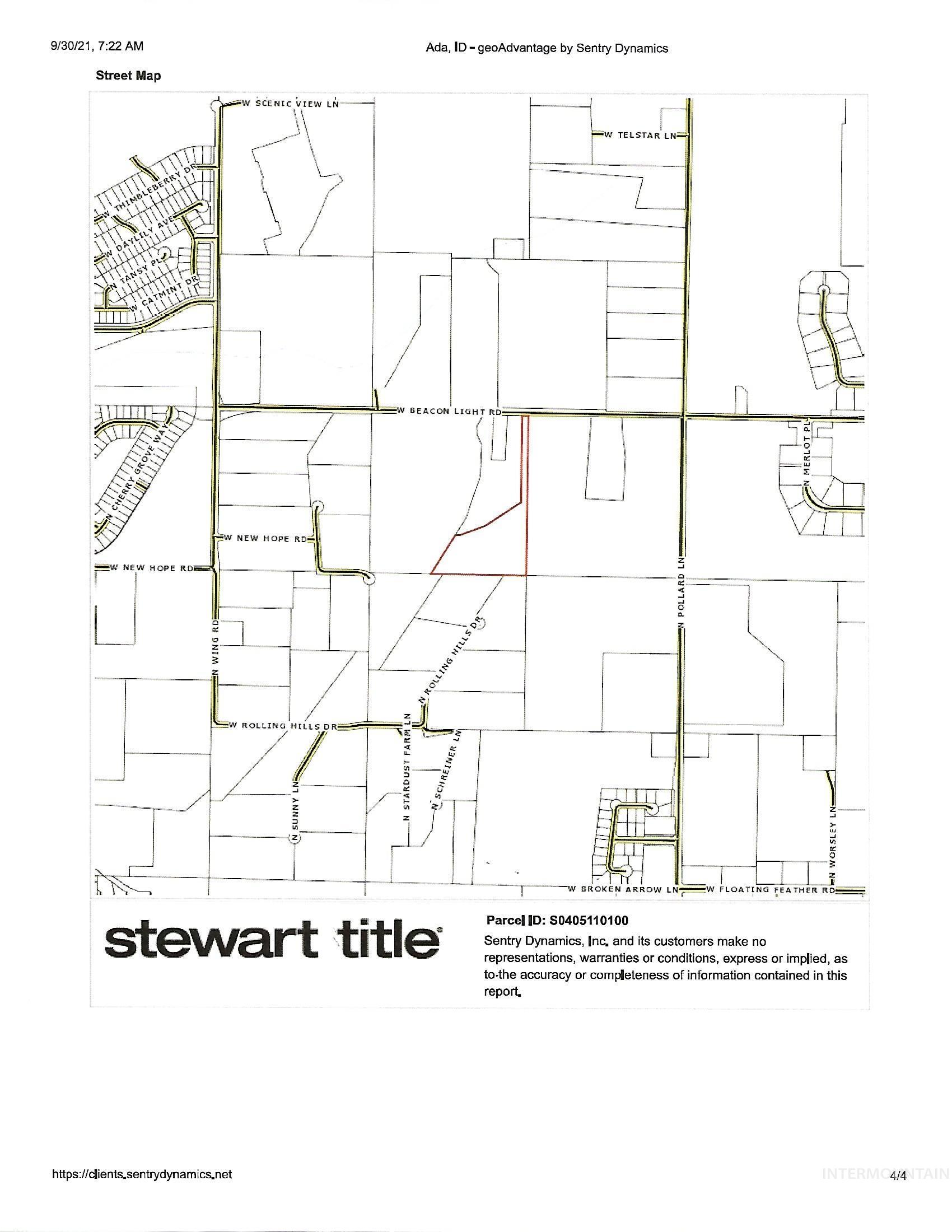 9605 W Beacon Light, Star, Idaho 83669-5109, ,Land,For Sale,9605 W Beacon Light,98867419