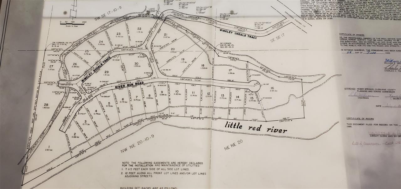 Lot 28  Oxbow Landing  Heber Springs, AR