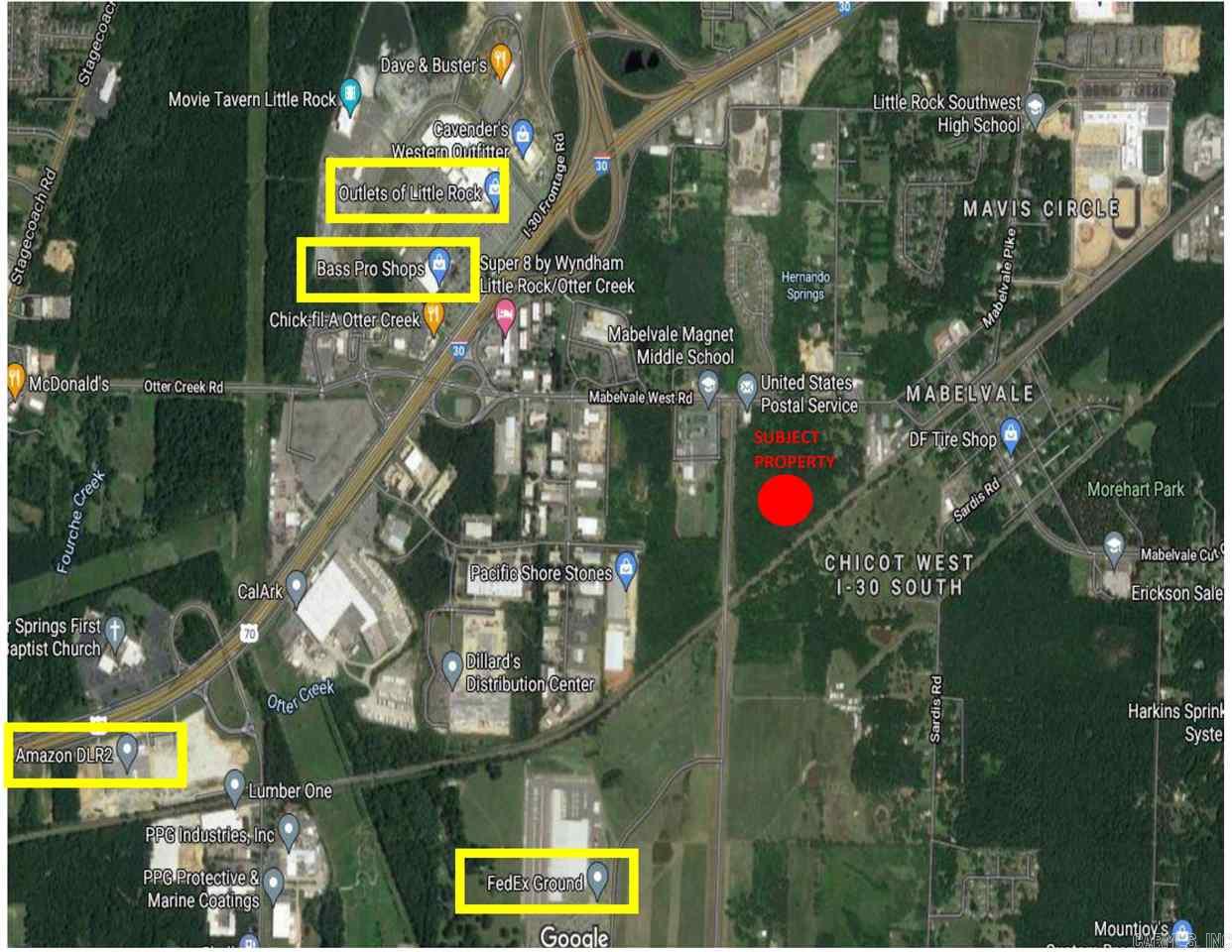 28.85 Acres  Mabelvale West  Mabelvale, AR
