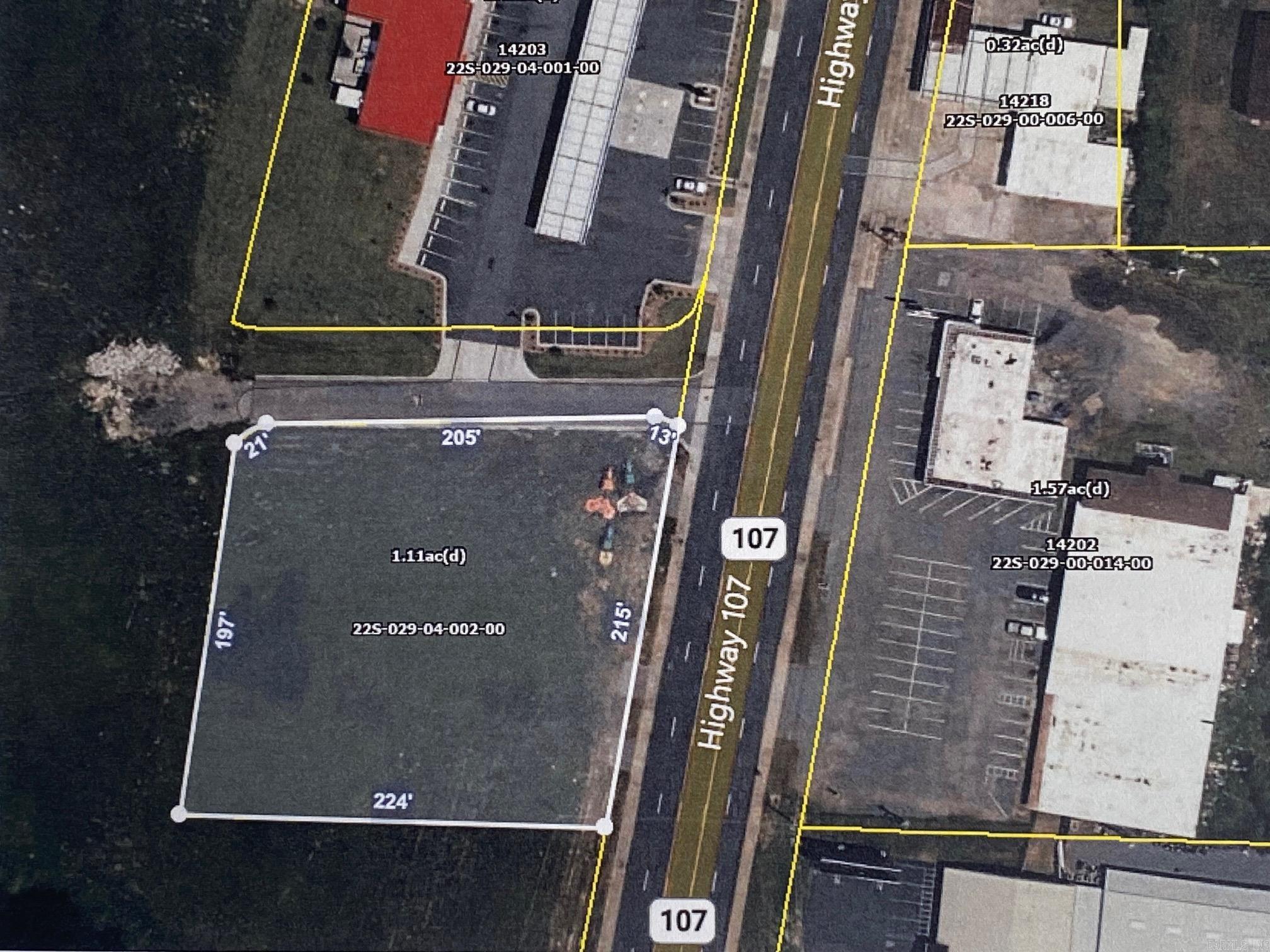 Lot 2  Highway 107  Sherwood, AR