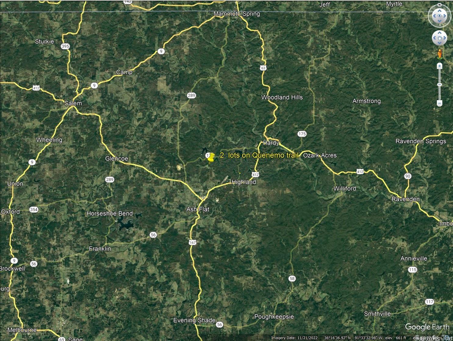 L-61 & 62, B-7  Quenemo  Cherokee Village, AR