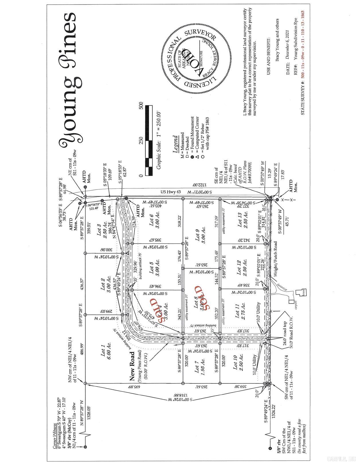 Lot 3  Young Pines  Rison, AR