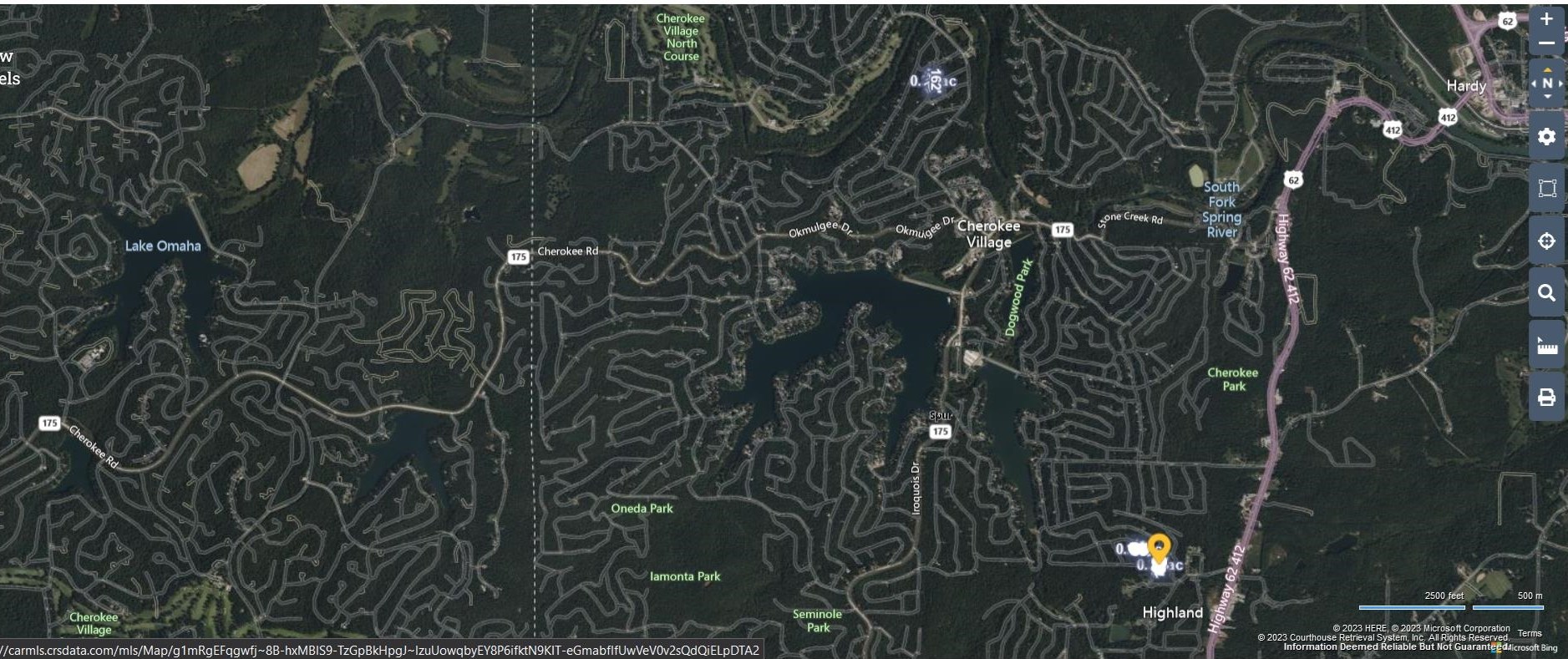 100  Algonquin  Cherokee Village, AR