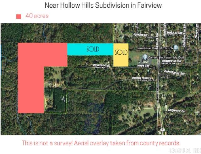 40 acres  Hollow Hills  Camden, AR