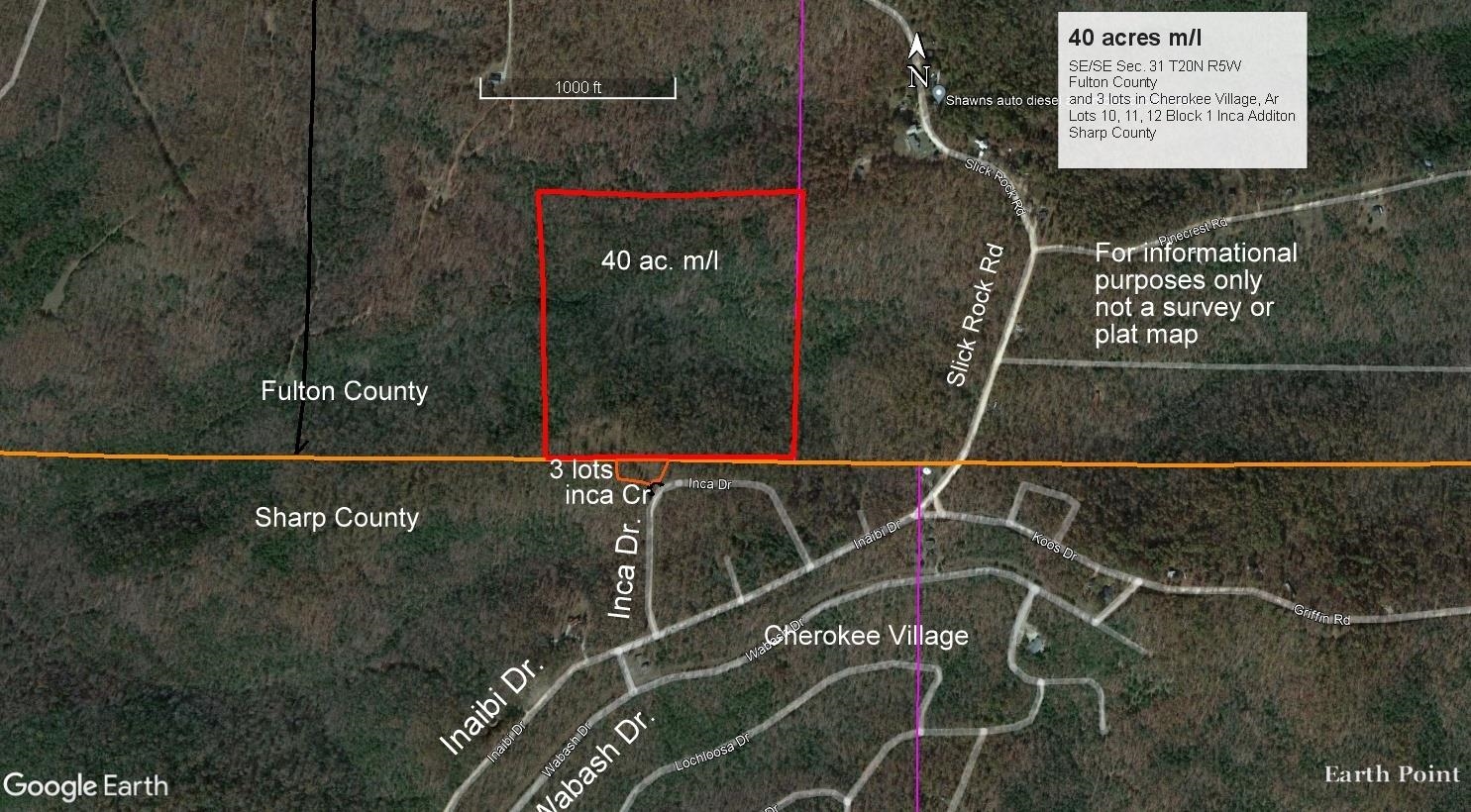 xx  Inca Hardy, AR 72542 Cherokee Village, AR
