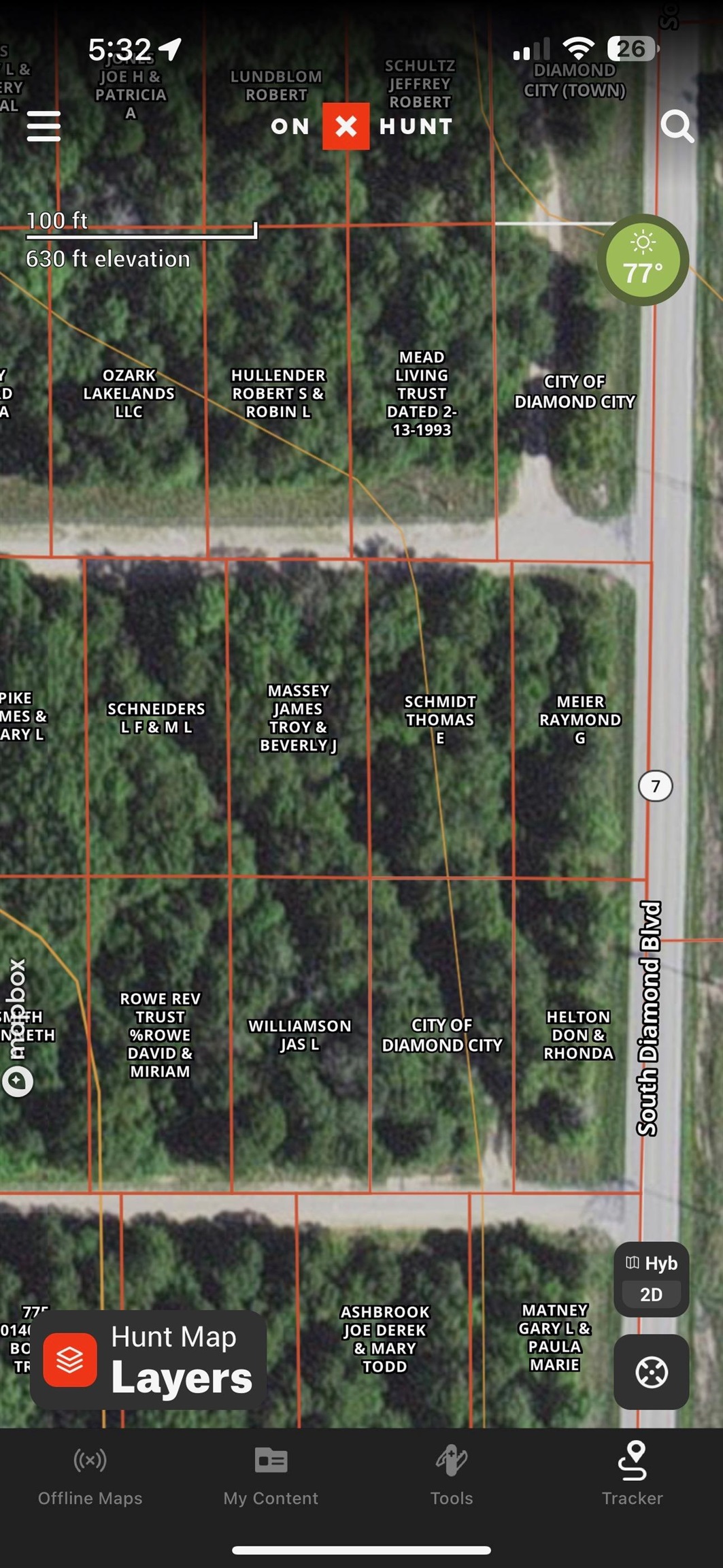 Lot 41  Canary Lane  Diamond City, AR
