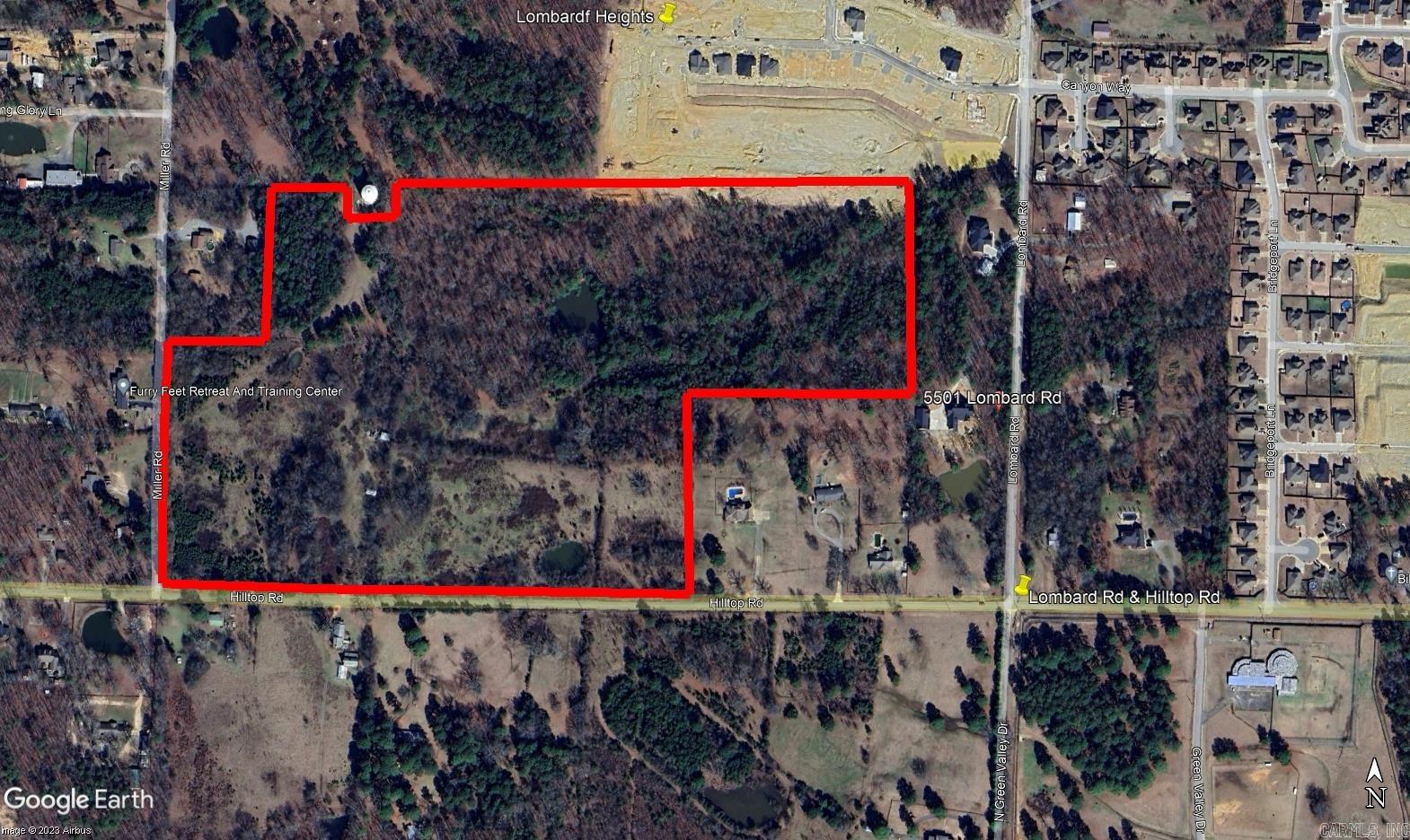 Developers!!!  Rare opportunity to purchase 54 acres of residential land in the heart of Bryant. This beautiful property has been fully approved by the city for 165 lots.  See attached images as well as the plat. Call listing agent for more details.
