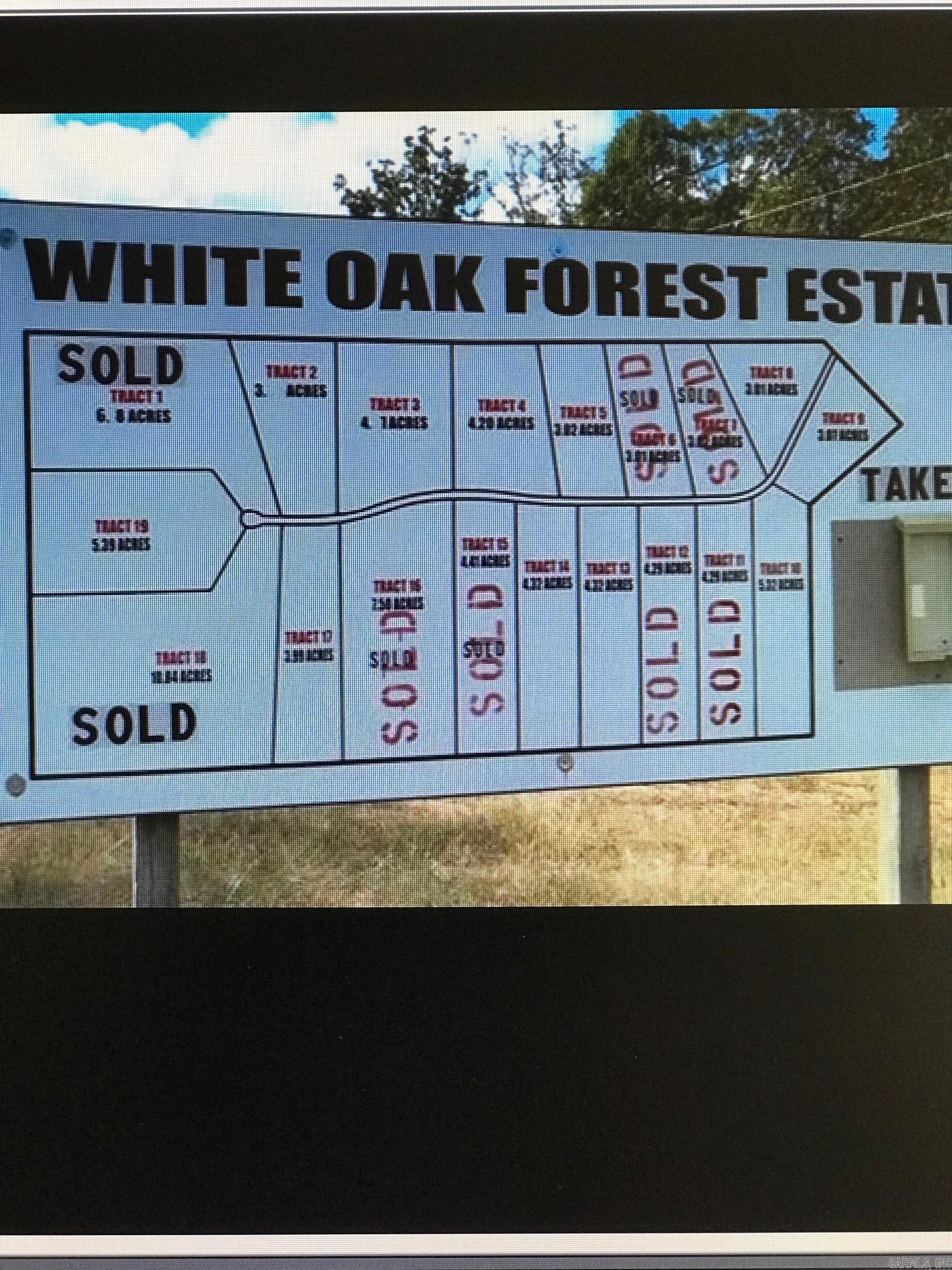 Tract #17  White Oak Lane  Heber Springs, AR
