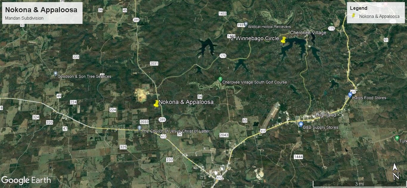 L-1, B-2  Nokona  Cherokee Village, AR