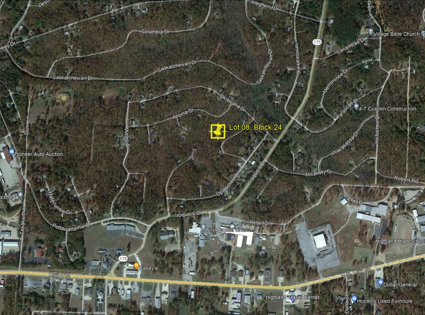 L-08, B-24  Piegan  Cherokee Village, AR