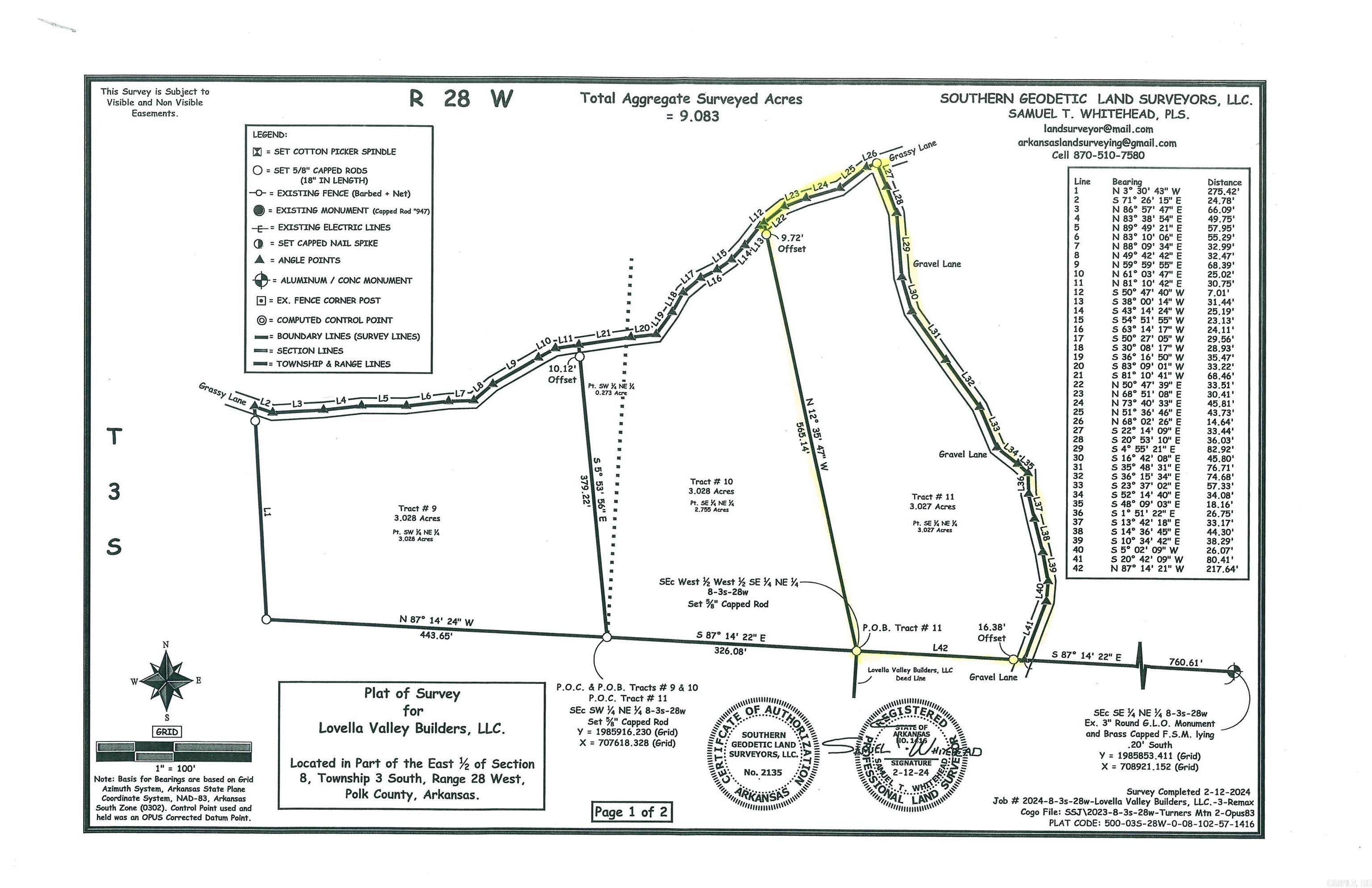 Tract 11  Big Fork Mountain Valley Lane  Mena, AR