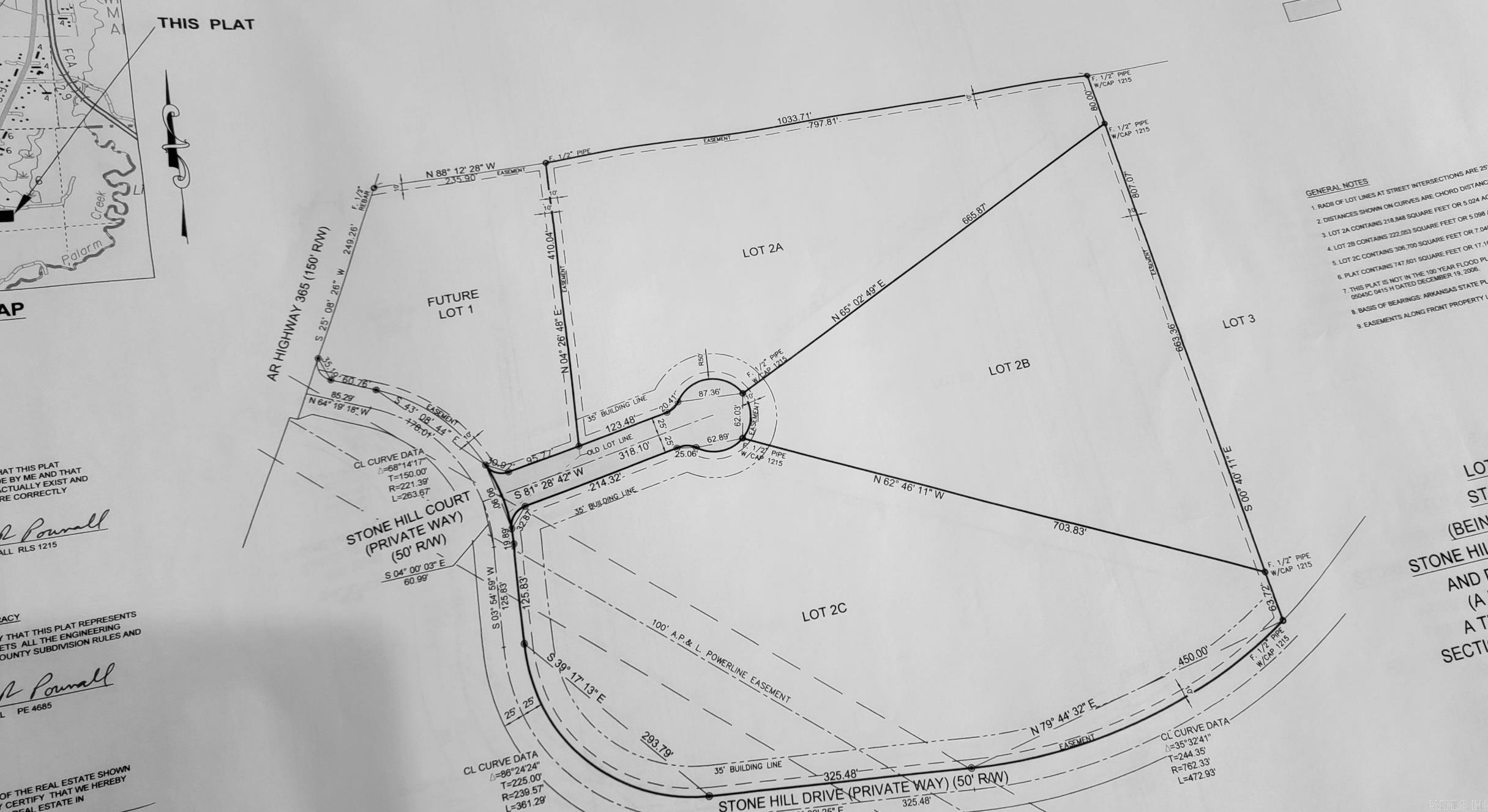 LOT 2C  Stone Hill Court  Mayflower, AR