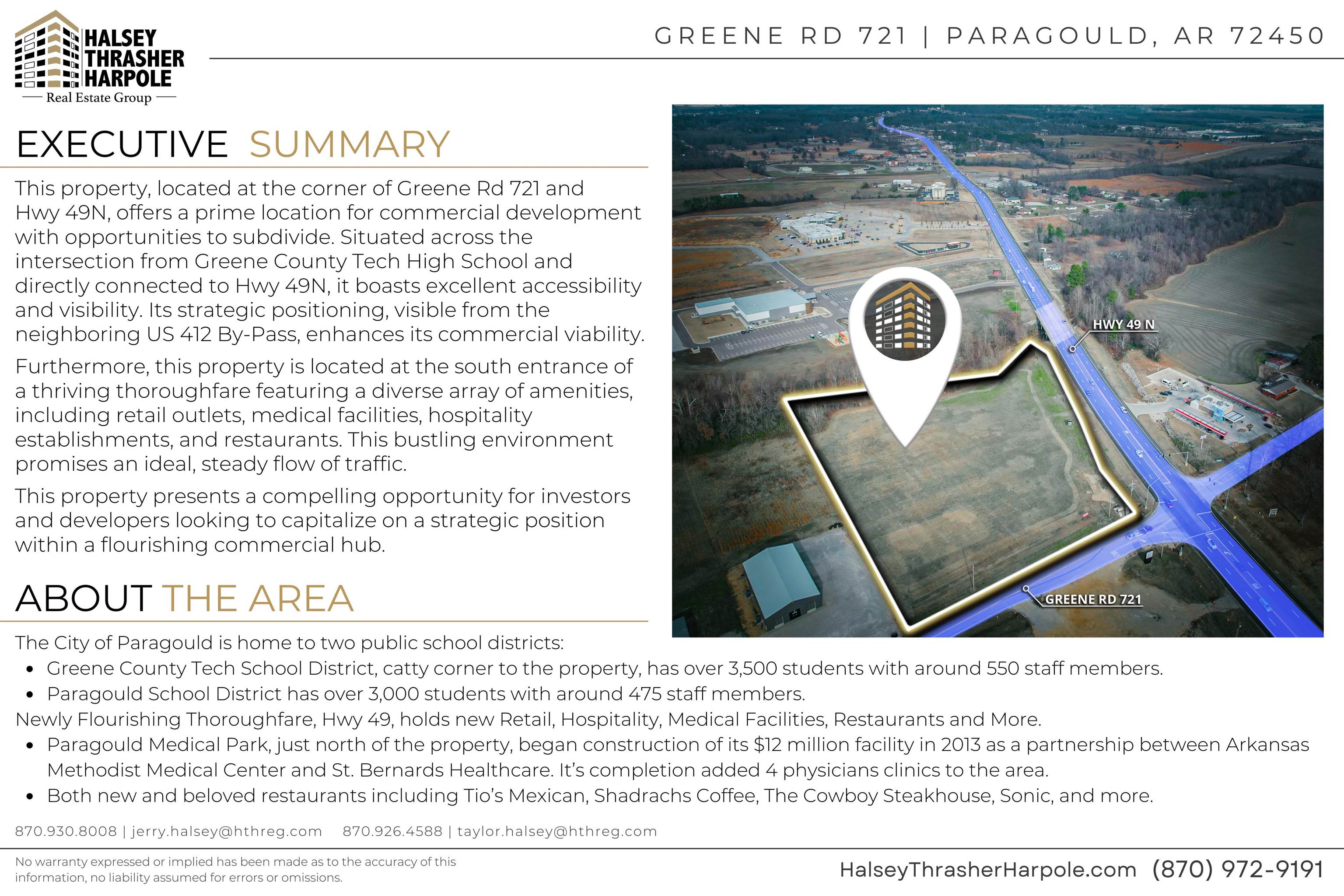   Greene 721 Rd  Paragould, AR