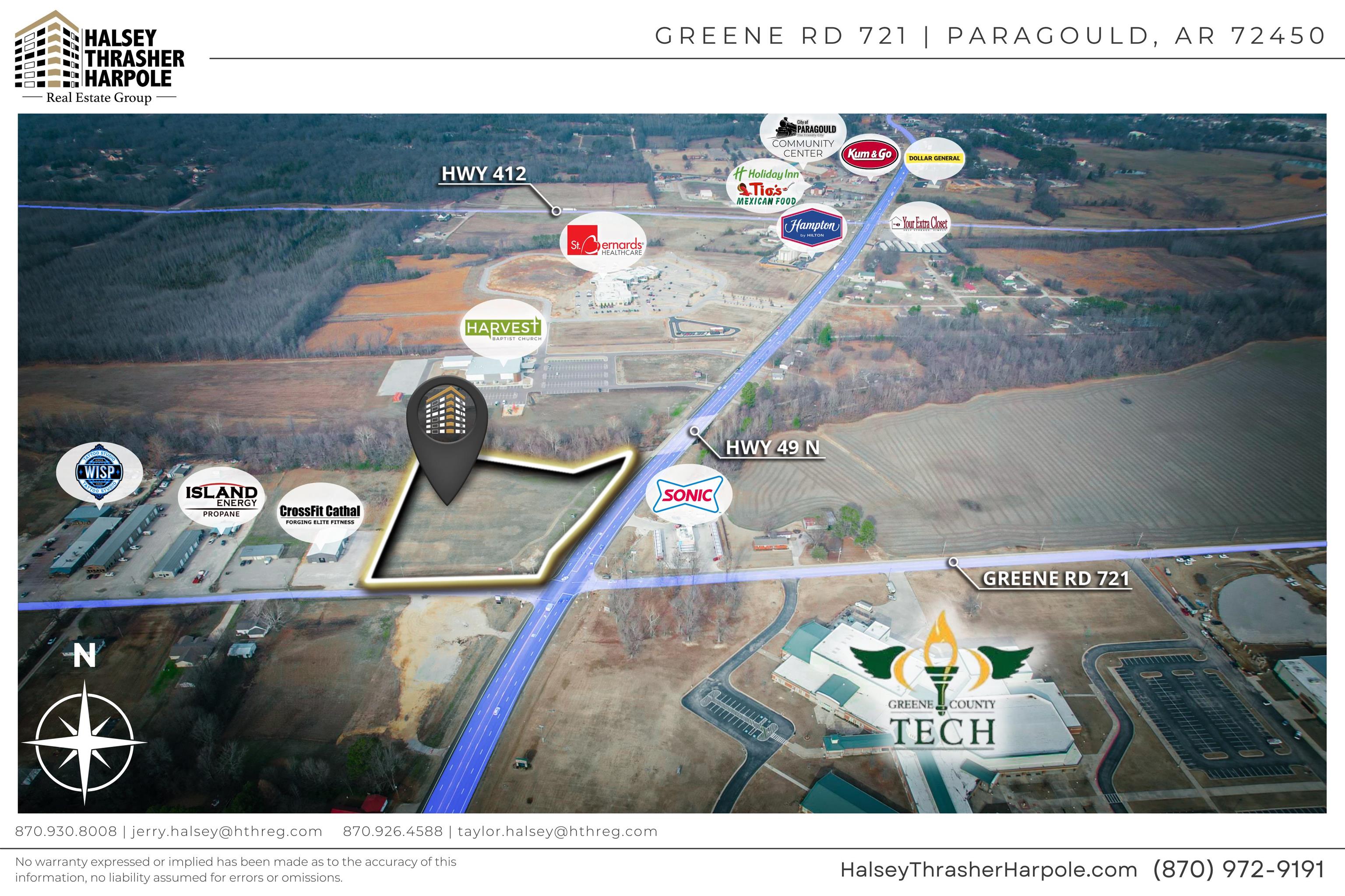   Greene 721 Rd  Paragould, AR