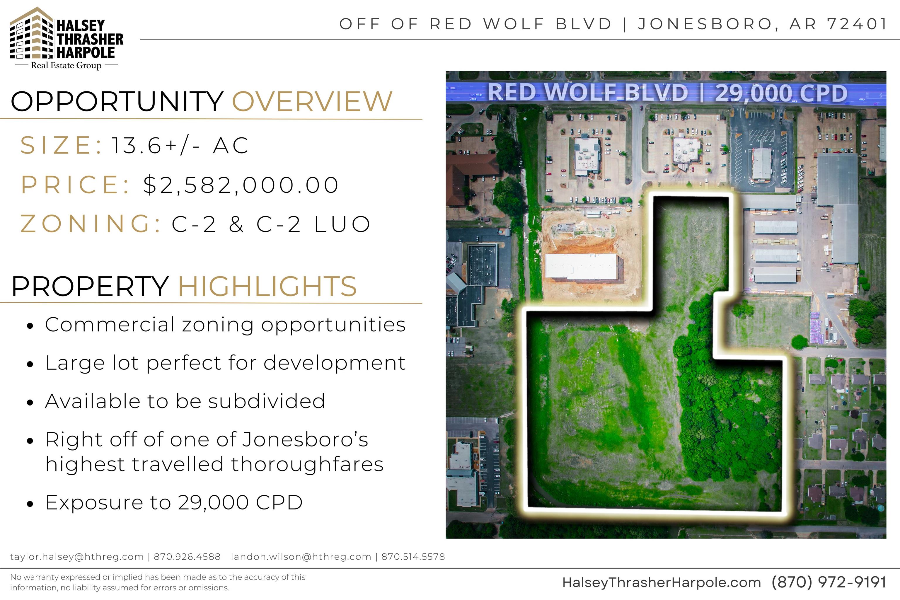   Red Wolf Blvd  Jonesboro, AR