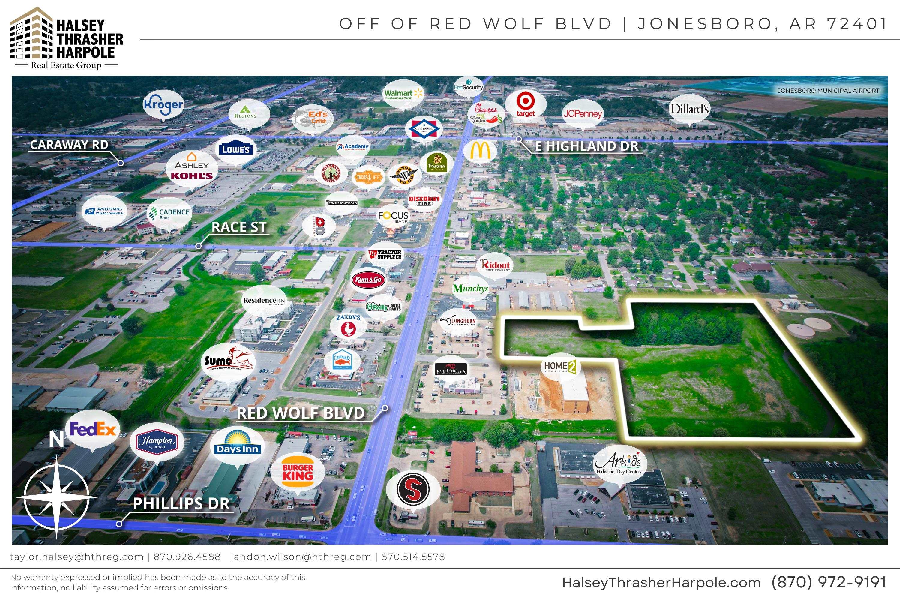   Red Wolf Blvd  Jonesboro, AR