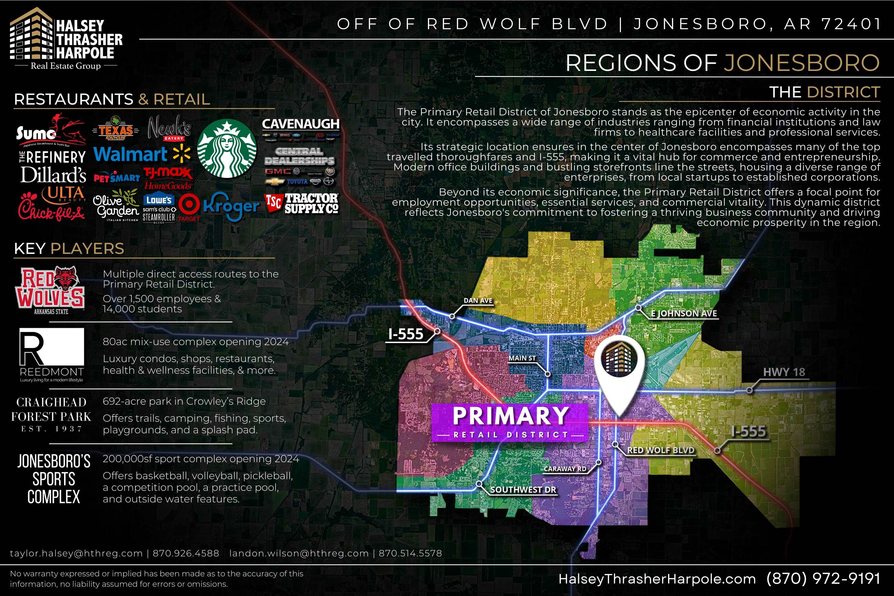   Red Wolf Blvd  Jonesboro, AR