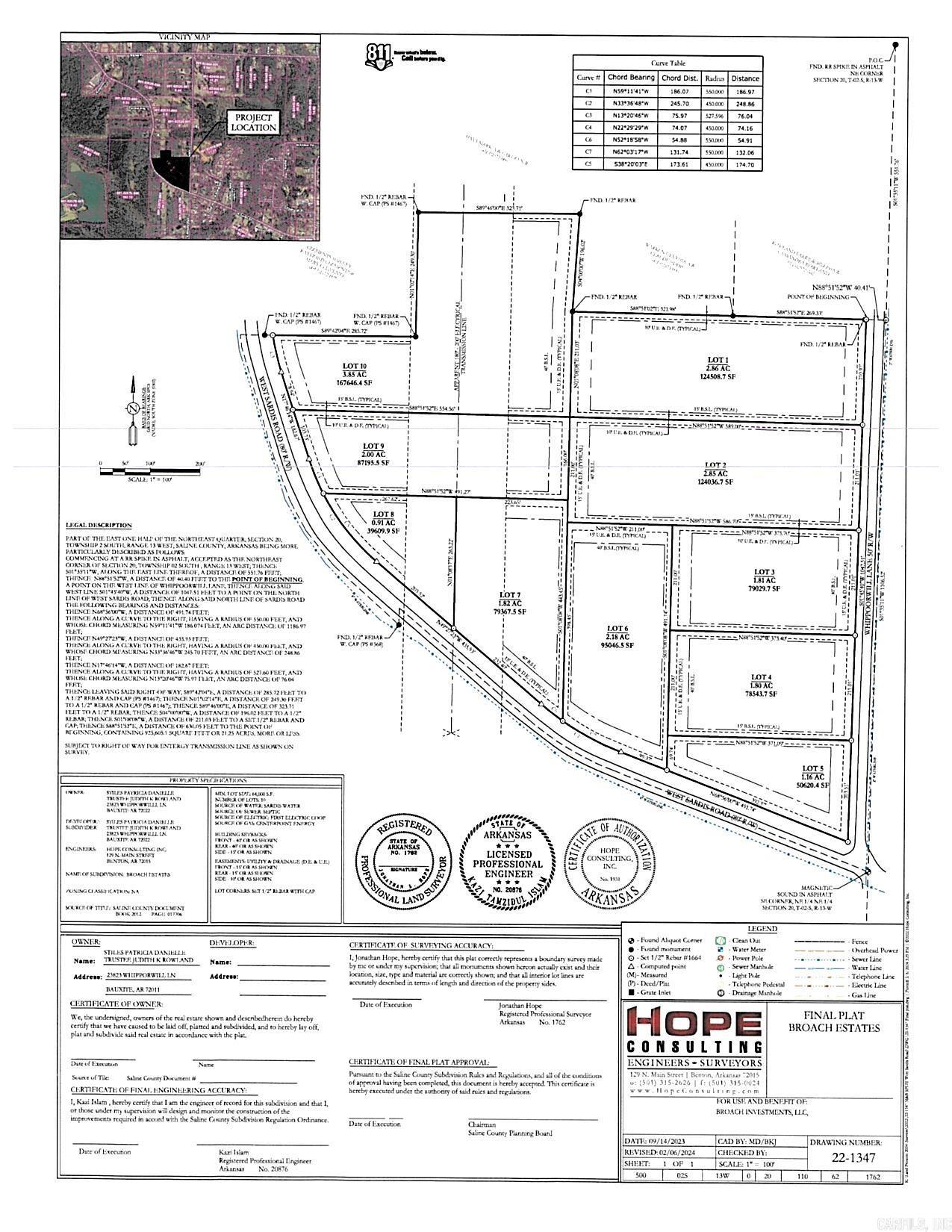 Lot 10  West Sardis  Mabelvale, AR