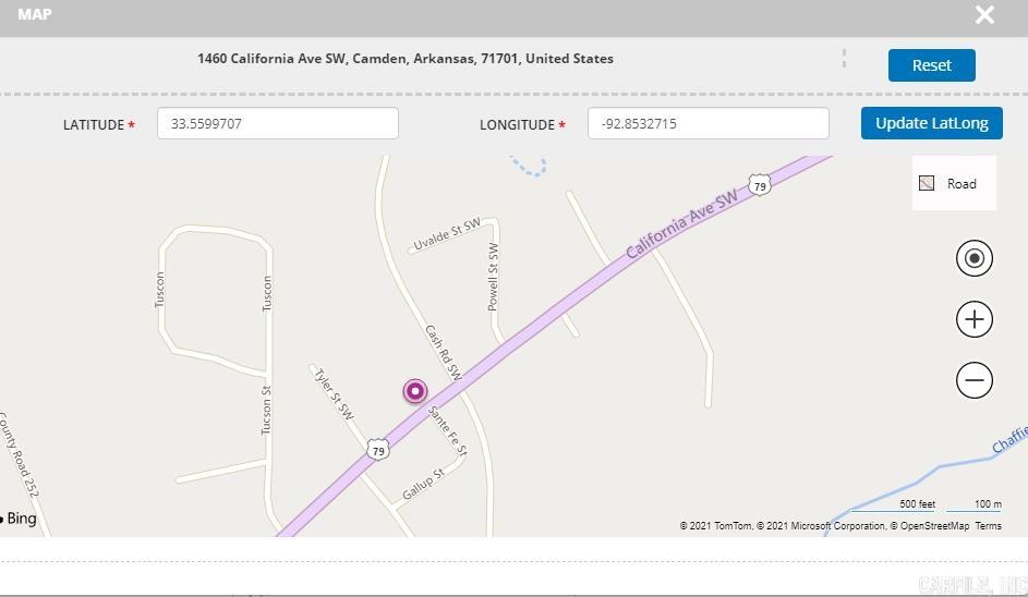 1460 SW California Avenue Camden, AR 71701