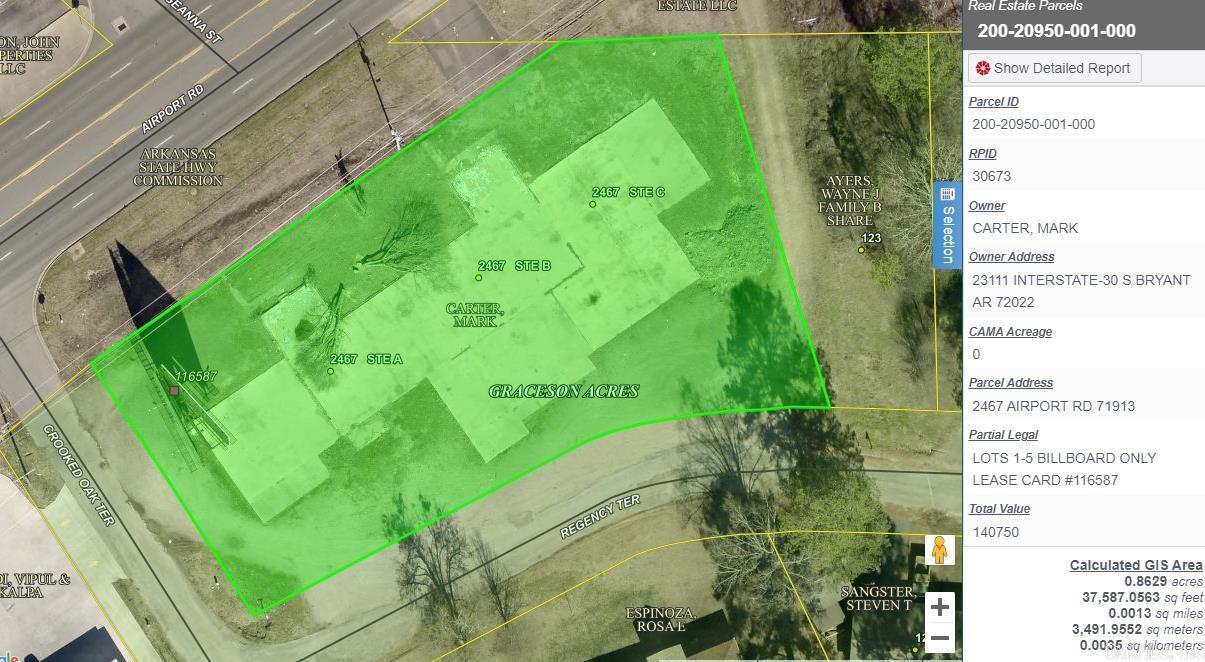 2467  Airport  Hot Springs, AR