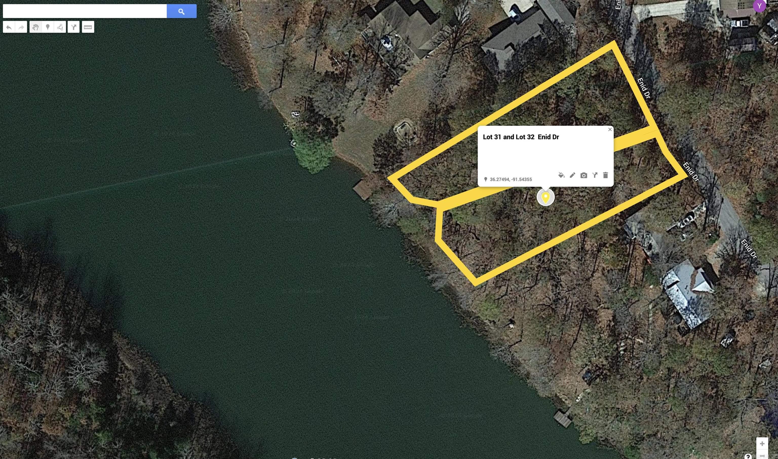 Lot 31  Enid  Cherokee Village, AR