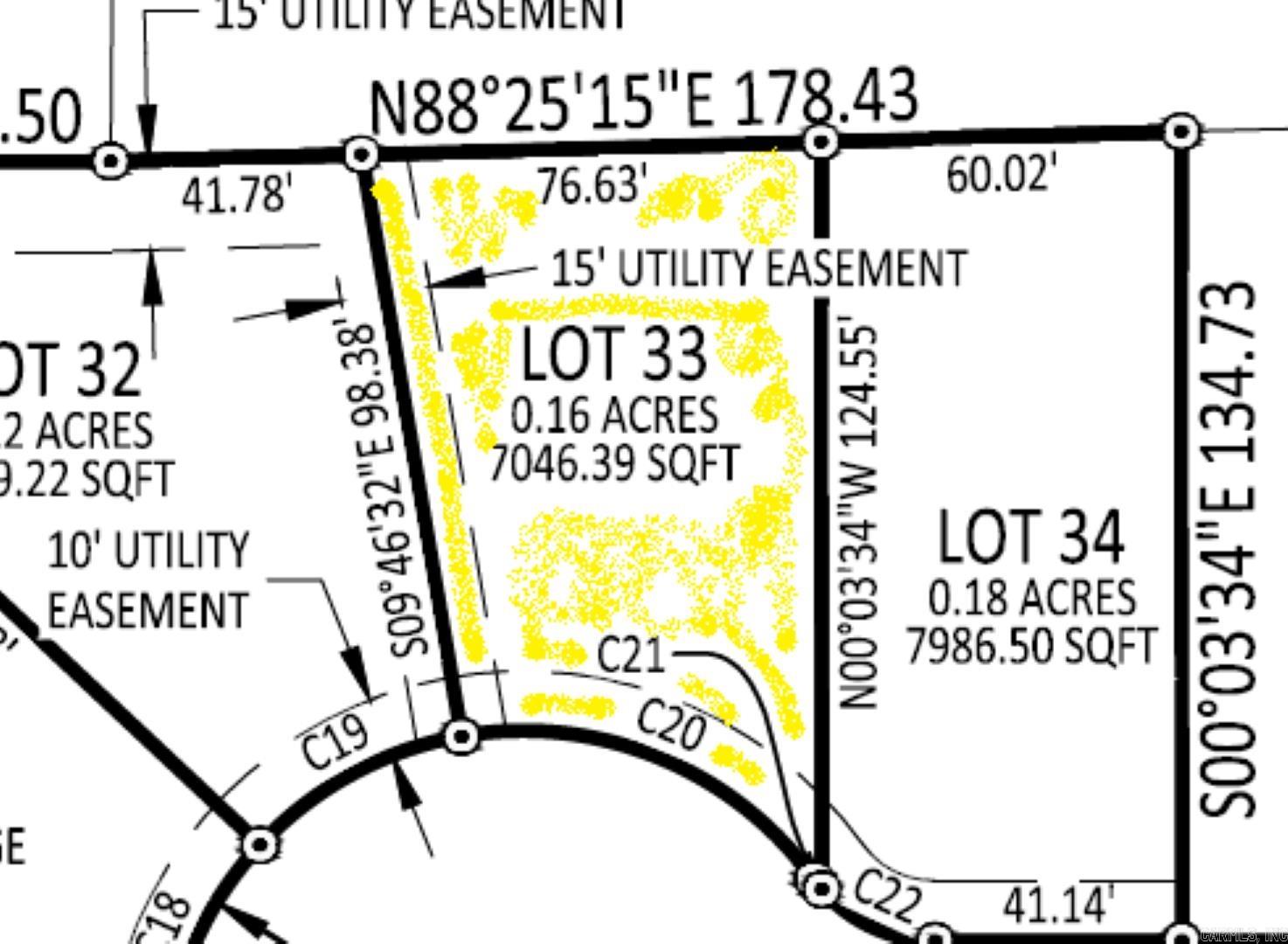 1903  Lake Canyon Drive Lot 33 Sierra Hills Paragould, AR