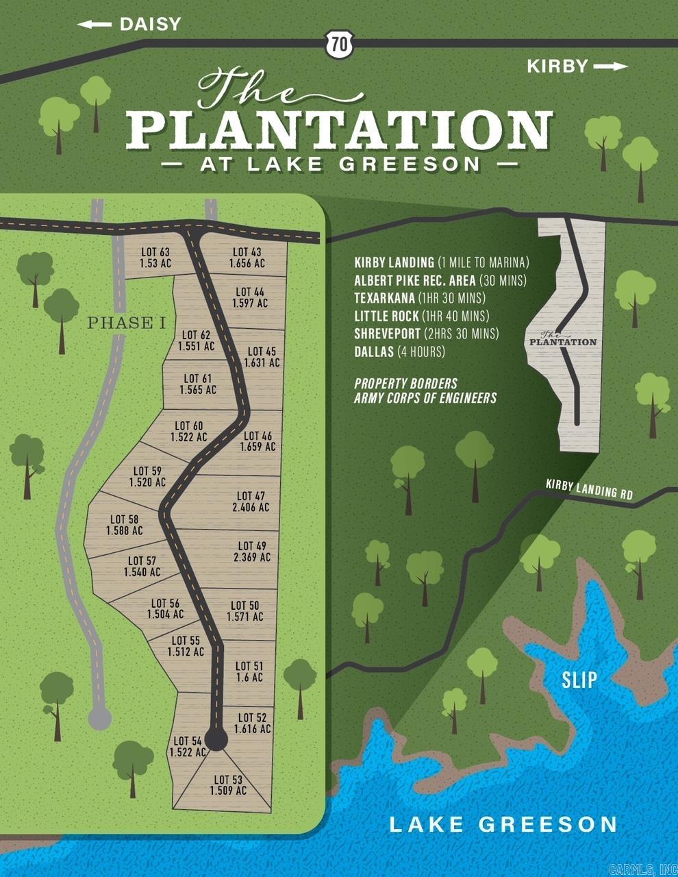TBD  The Plantation Lot 55 Kirby, AR