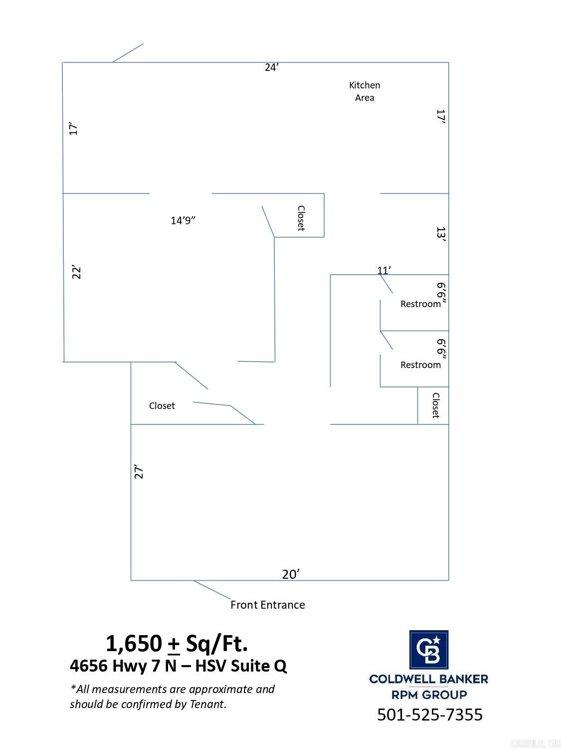 4656 N Highway 7, Suite Q  Hot Springs Village, AR