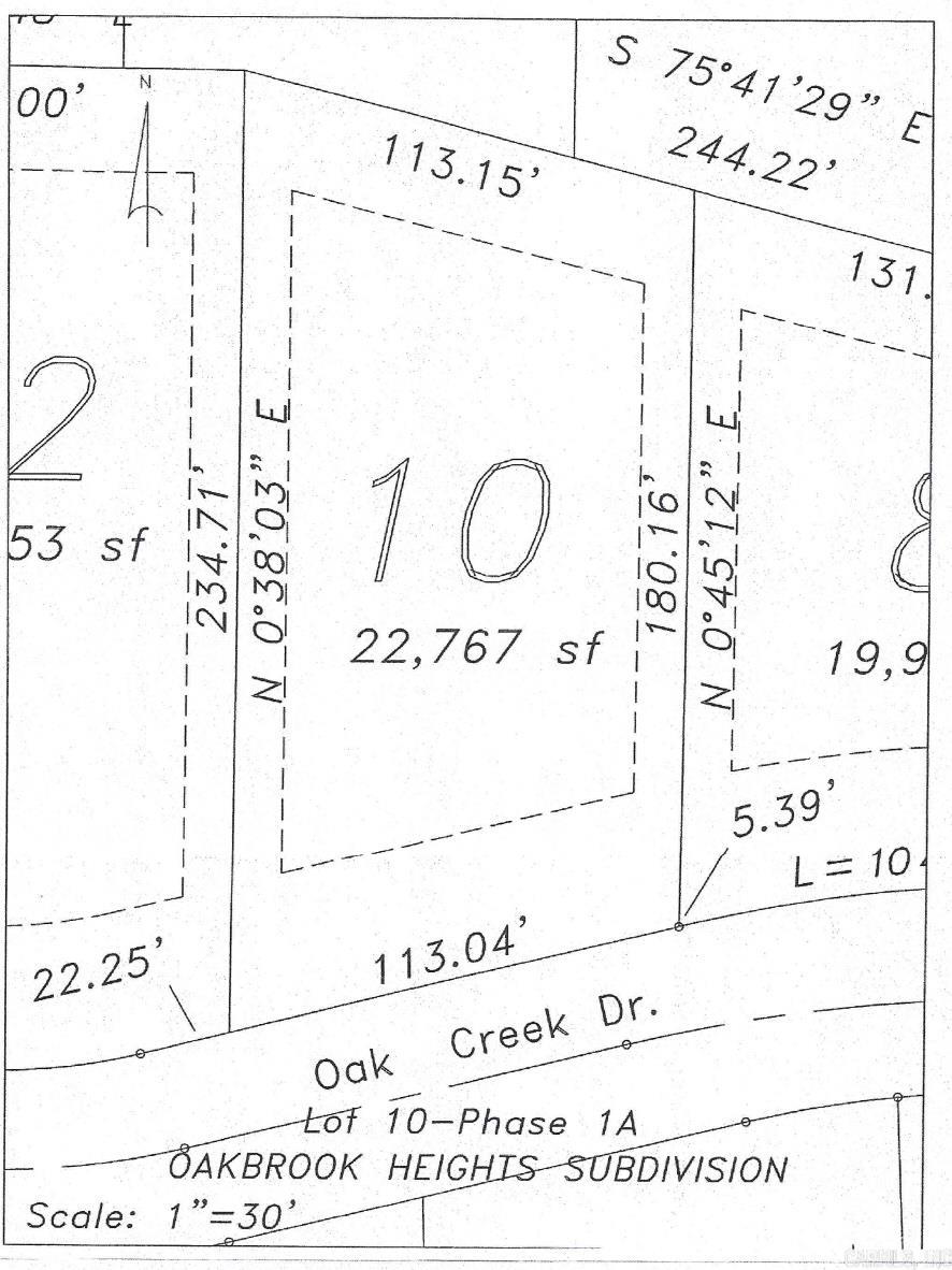Lot 10  Oakcreek  Hot Springs, AR