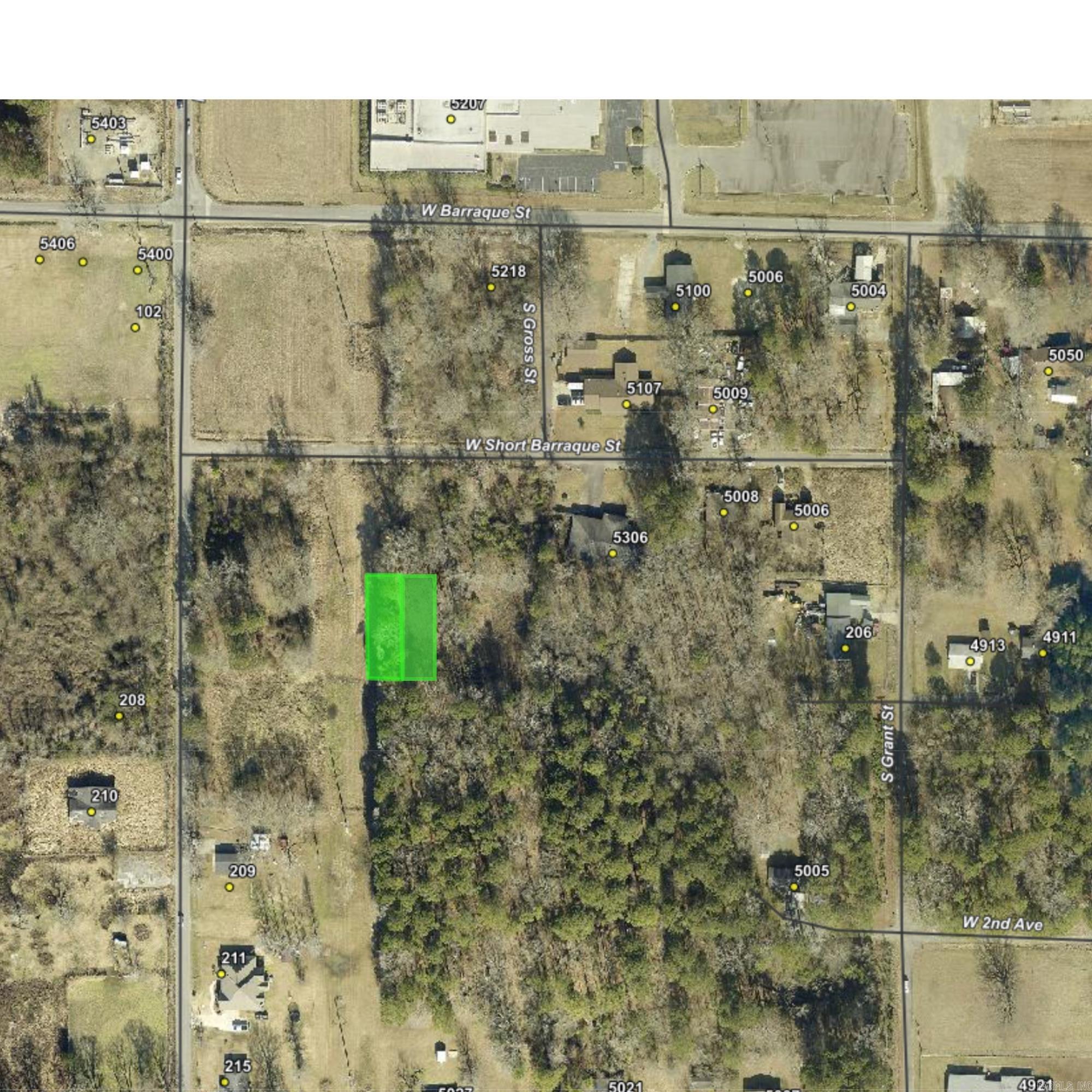 Lot 16 and 17  Eureka Heights #5 Subdivision  Pine Bluff, AR
