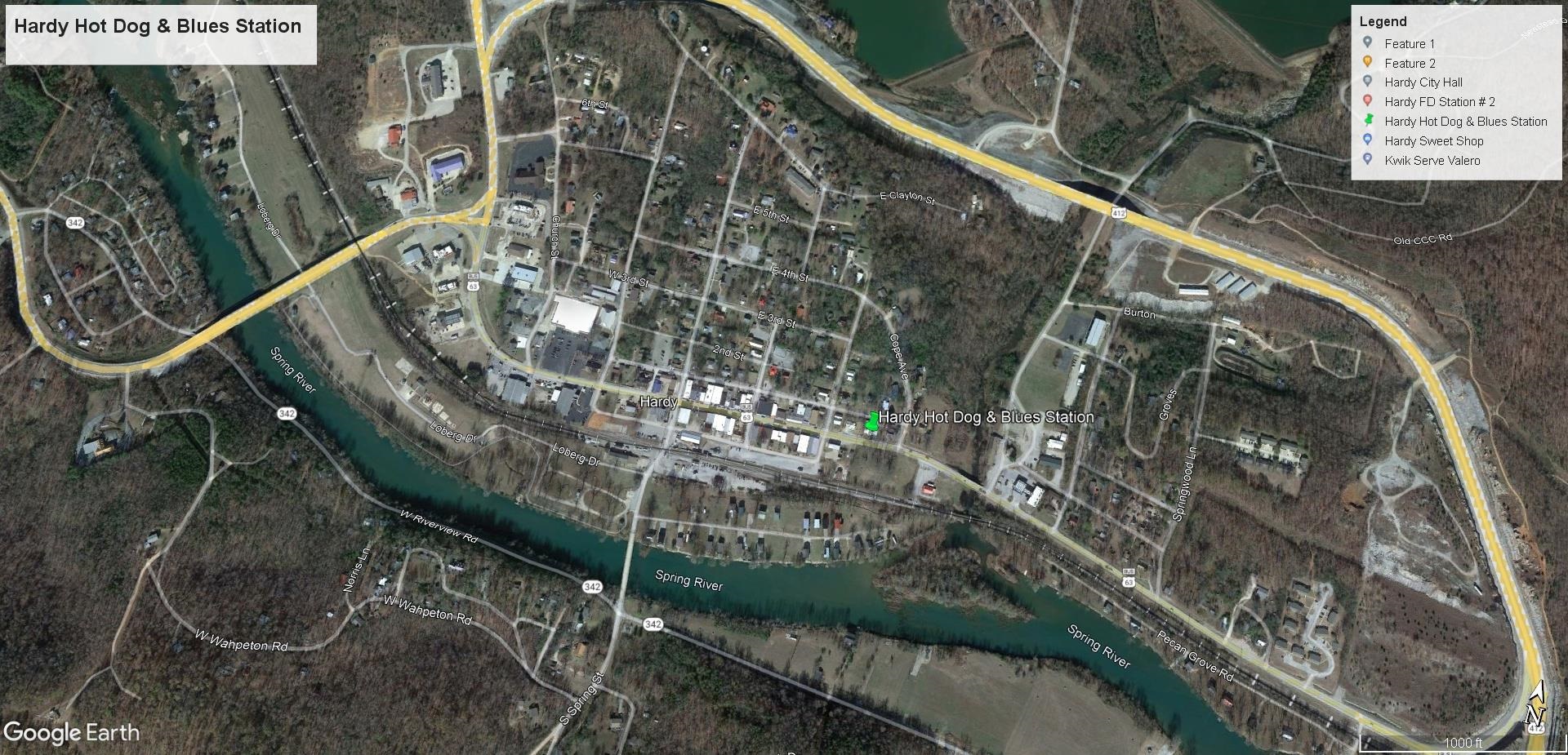 302 E Main  Hardy, AR