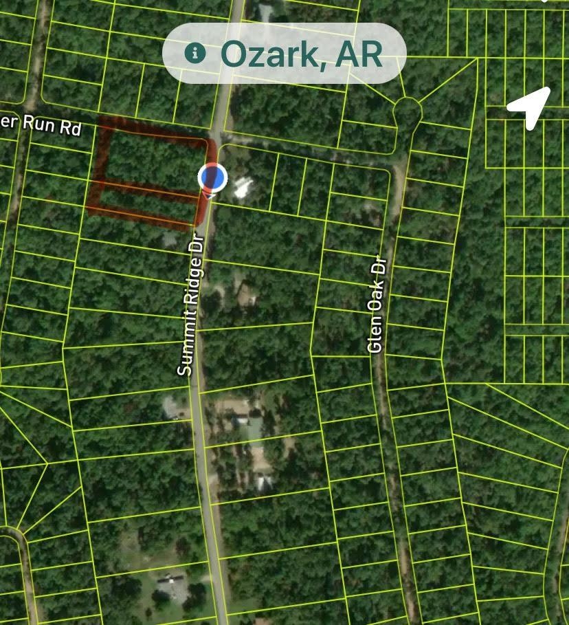   Summit Ridge Dr and Deer Run Rd  Ozark Acres, AR