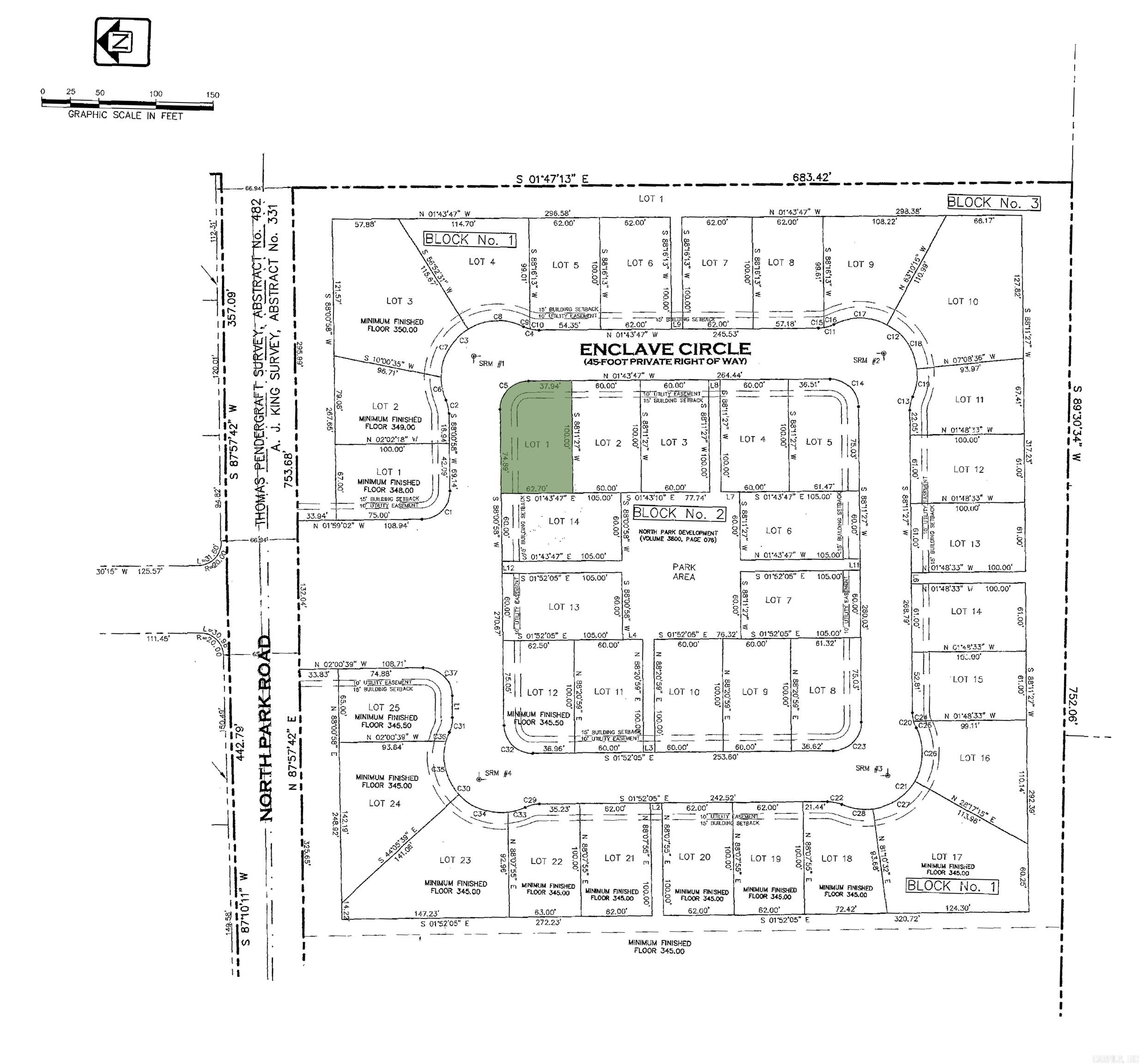 0 E Enclave Cir., Lot 1  Texarkana, TX