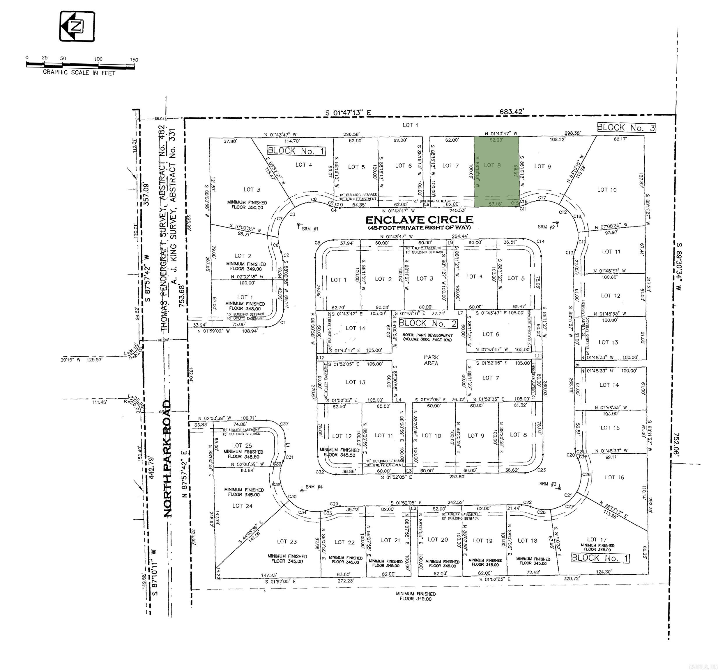 36 E Enclave Cir.  Texarkana, TX