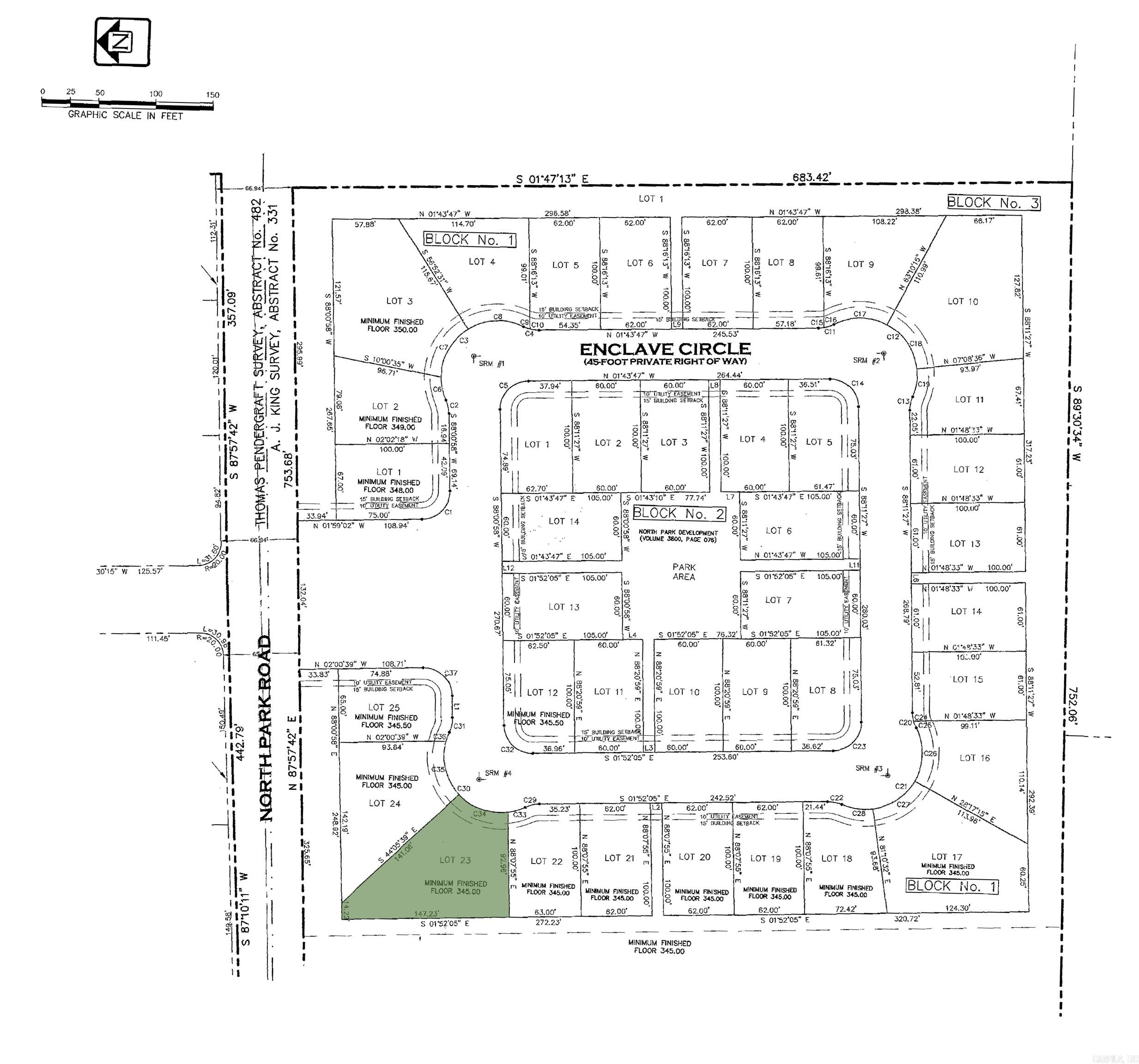 6 E Enclave Cir.  Texarkana, TX