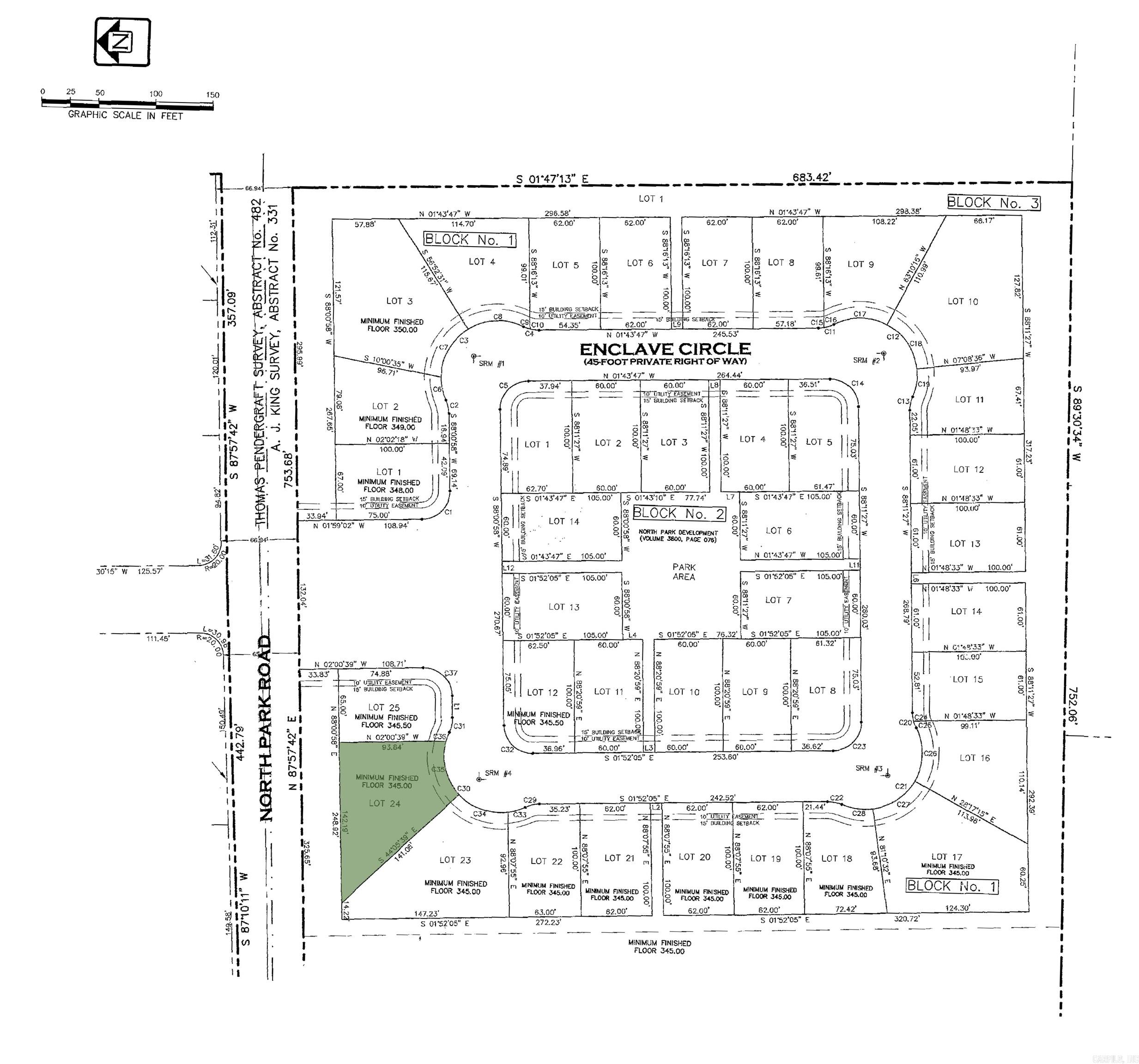 4 E Enclave Cir.  Texarkana, TX