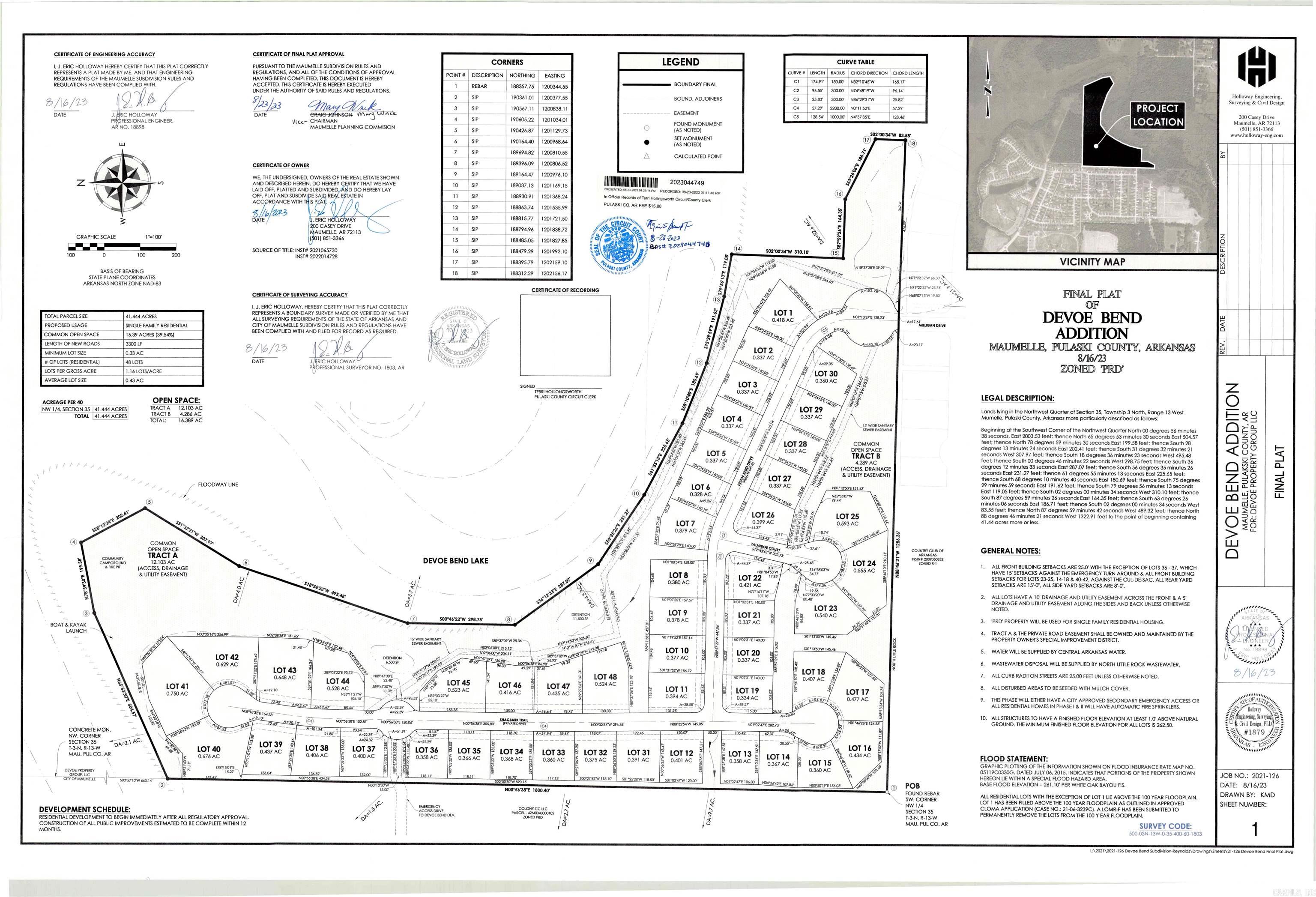102  SHAGBARK TRAIL  Maumelle, AR
