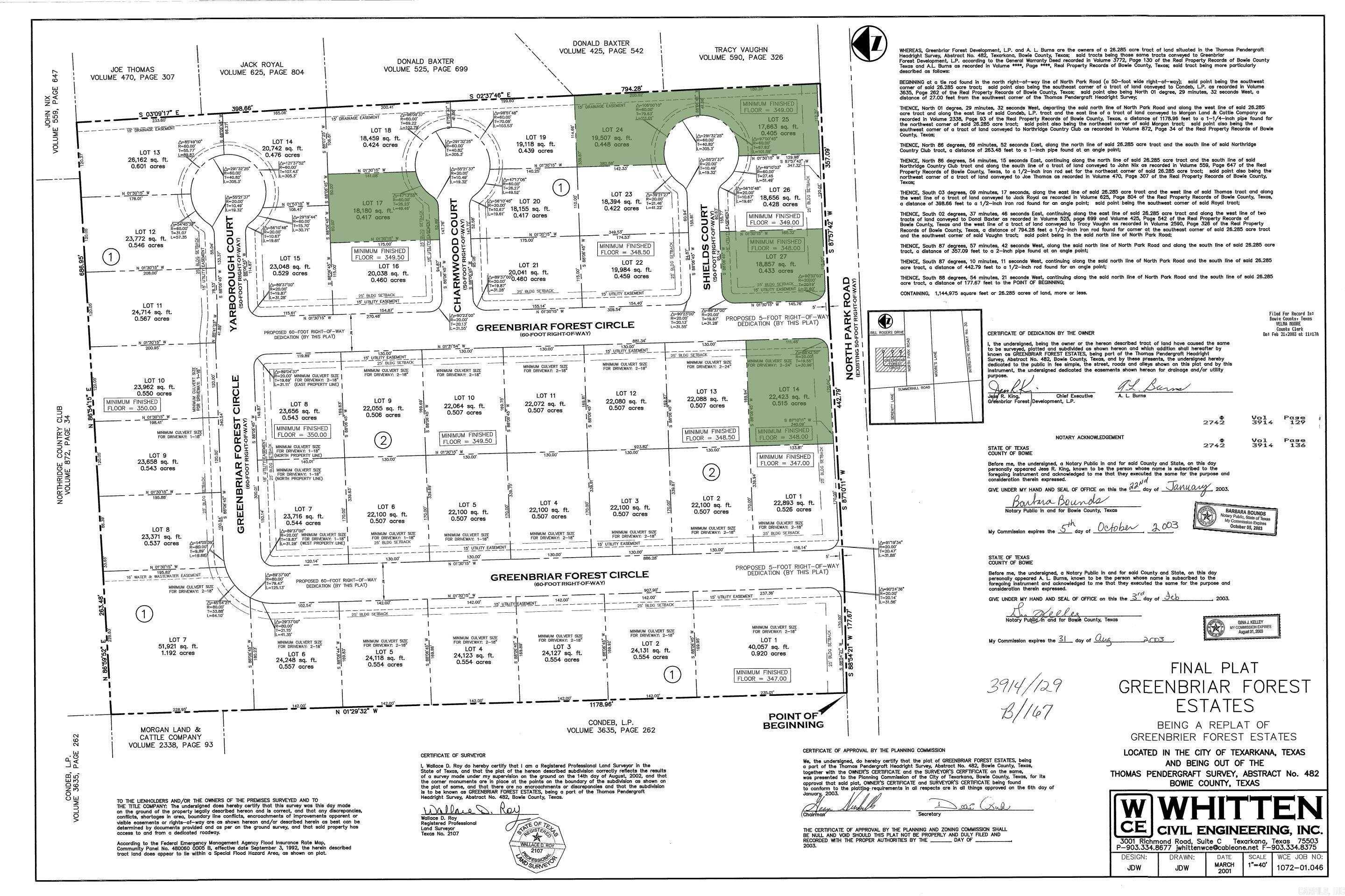 0  Shields Ct., Lot 24  Texarkana, TX