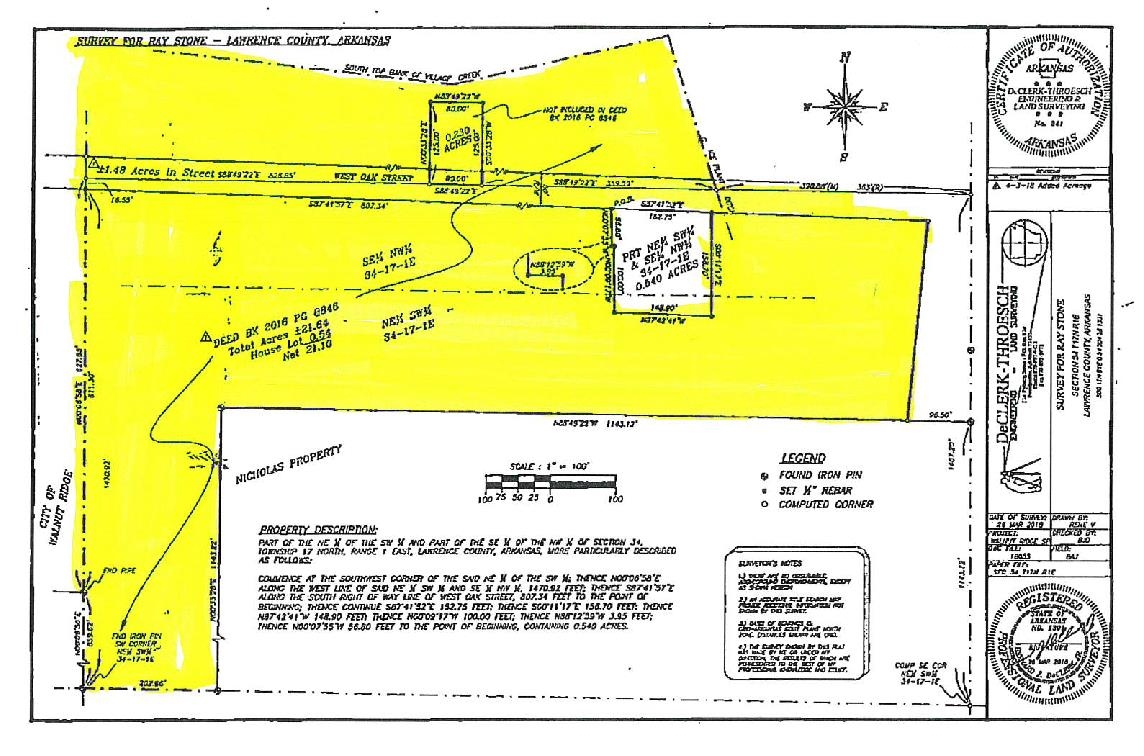 21 Acres W Oak  Walnut Ridge, AR