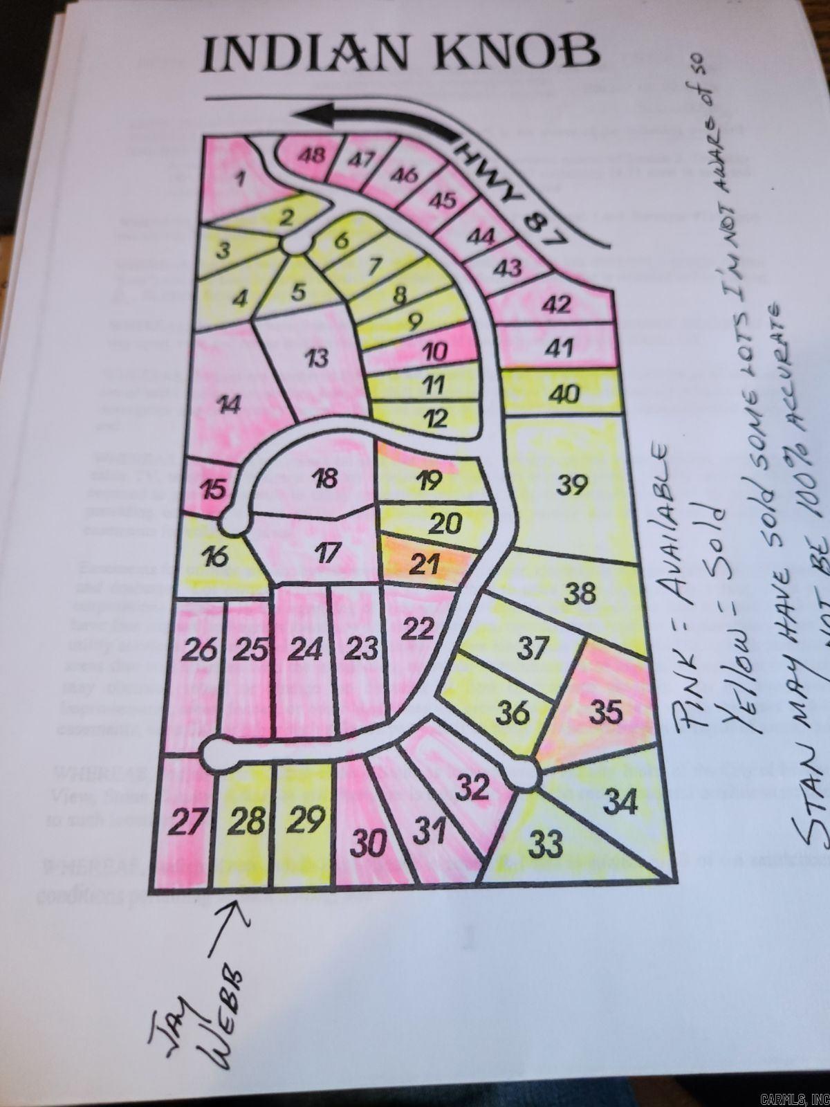 Lot 17  Indian Knob  Mountain View, AR