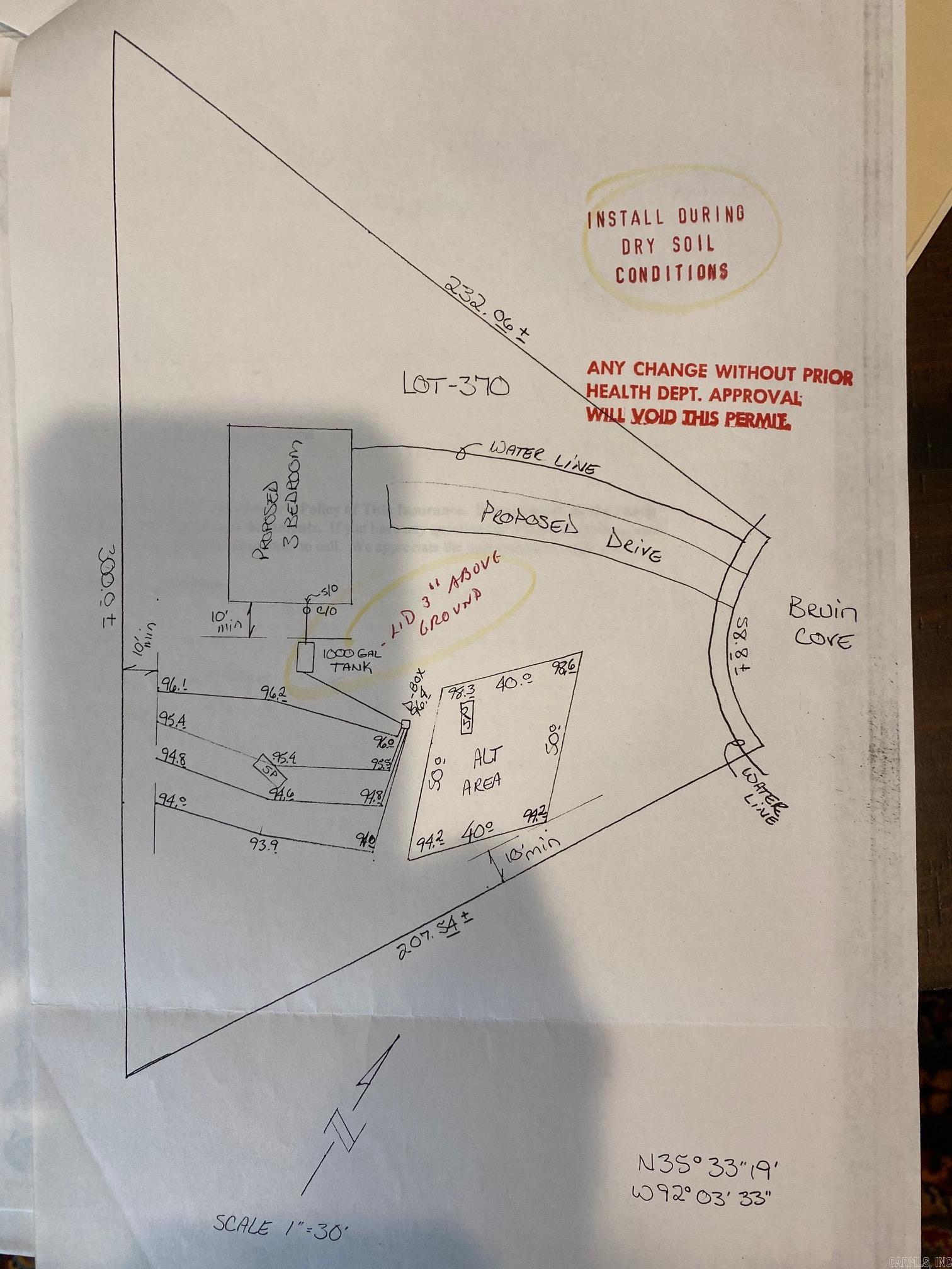LOT 370  Brunn Cove  Drasco, AR
