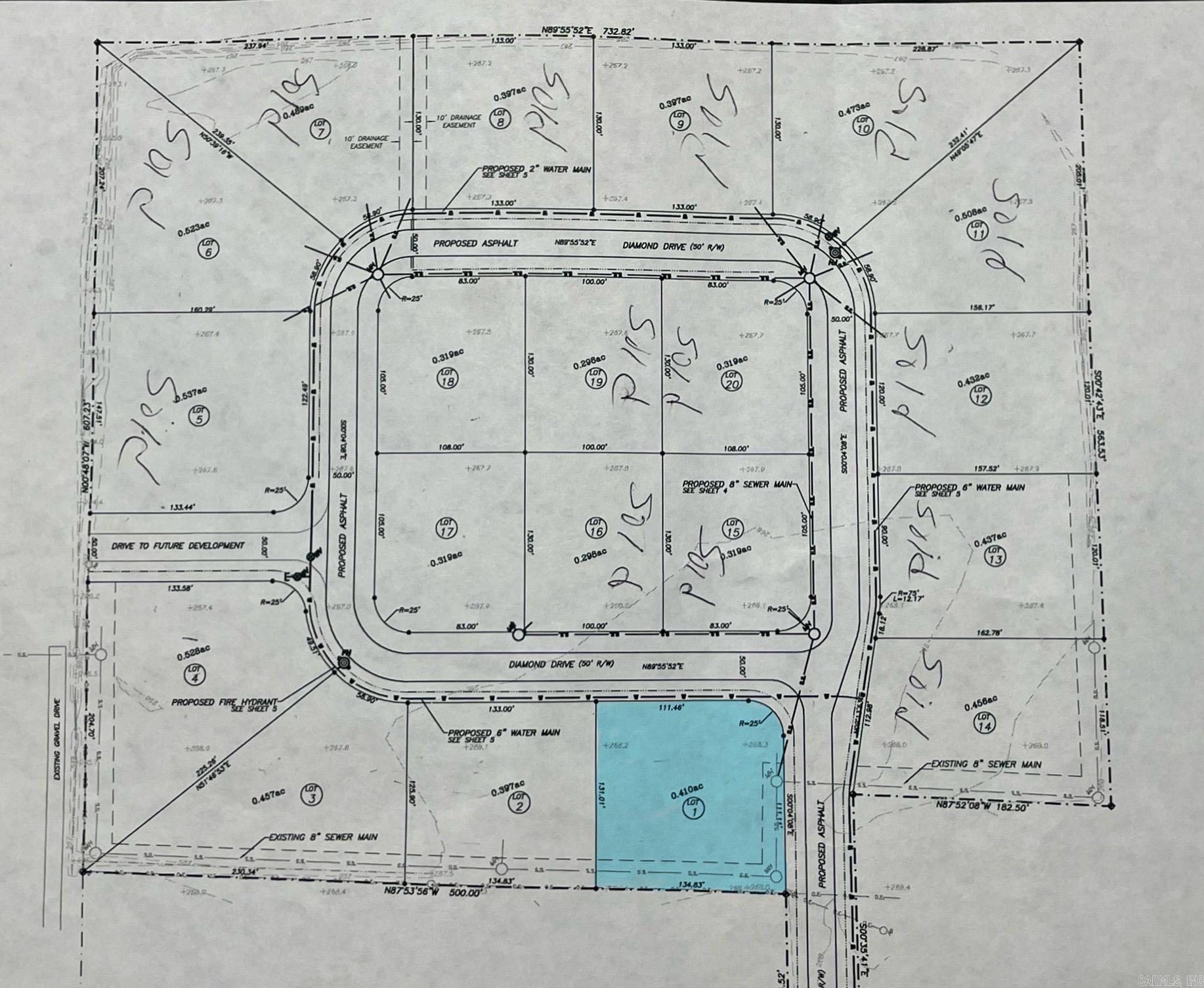 Lot 1  Dove Heights Subdivision  Walnut Ridge, AR
