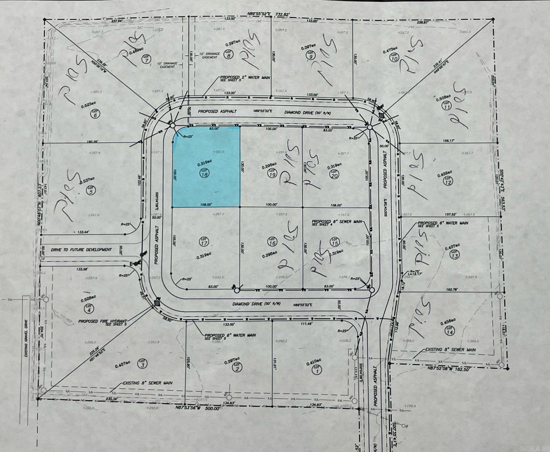 Lot 18  Dove Heights Subdivision  Walnut Ridge, AR