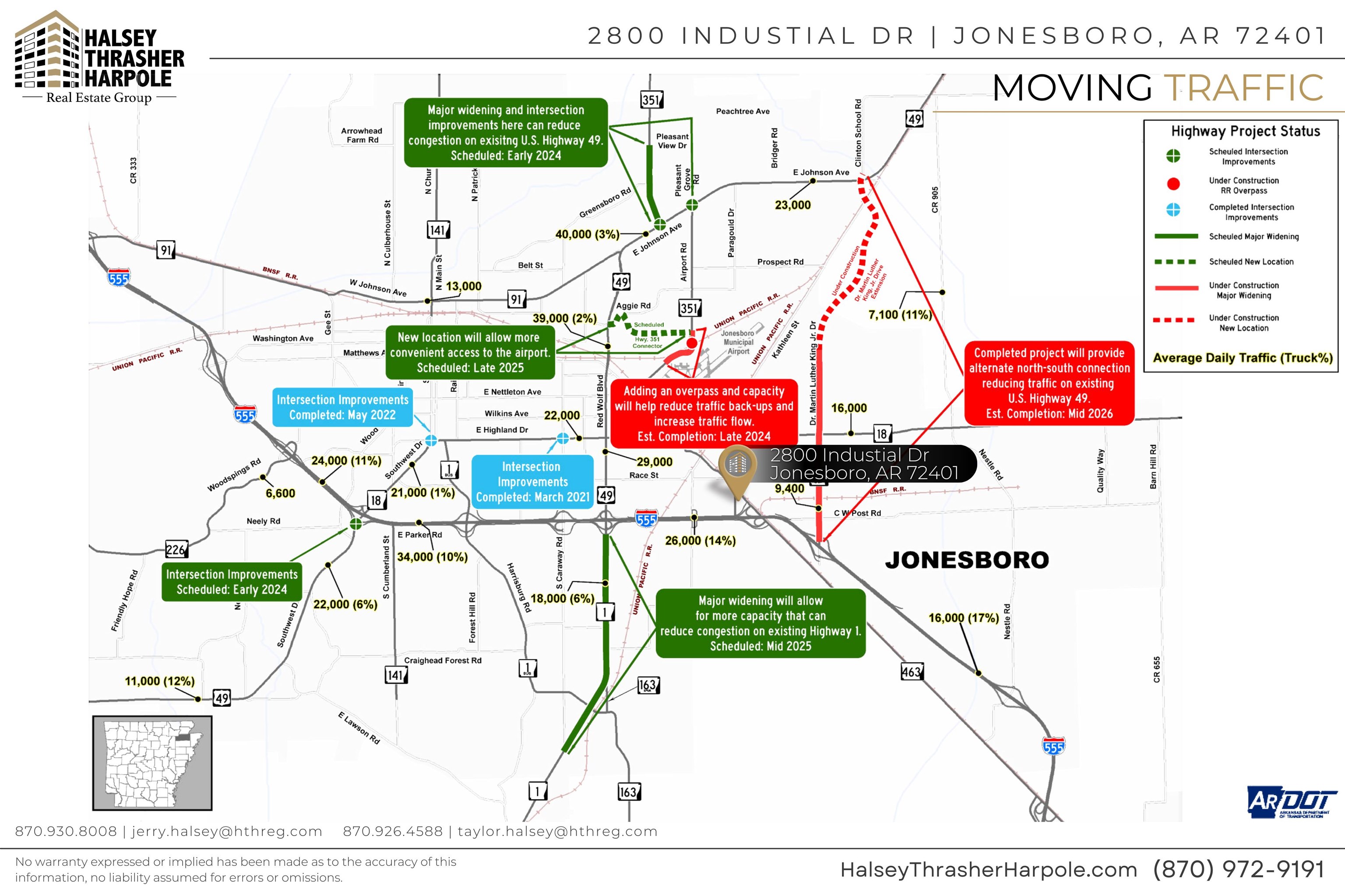 2800  Industrial Dr  Jonesboro, AR