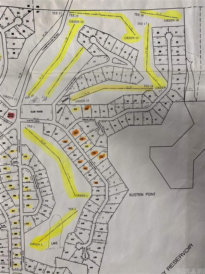 Lots 432 KUSTRIN DR. Drasco, AR 72530