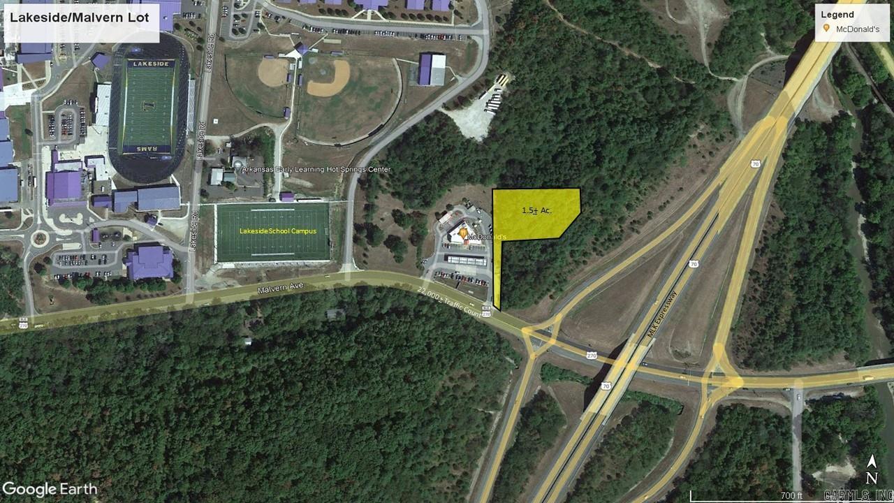 000  Malvern Ave (Lot 3)  Hot Springs, AR