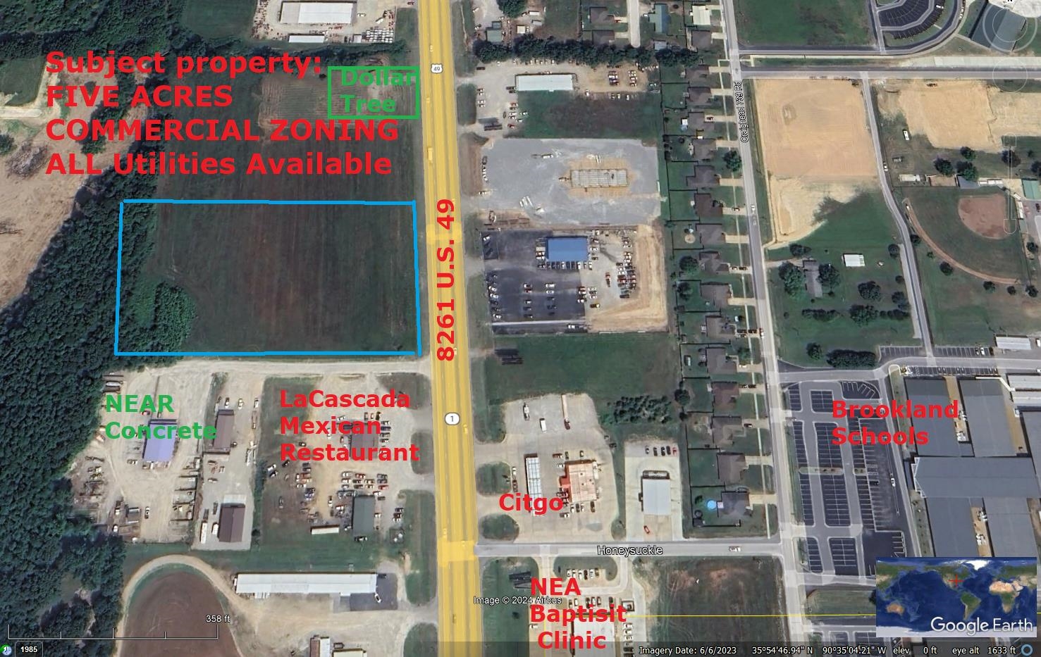 8261  U. S. 49  Brookland, AR